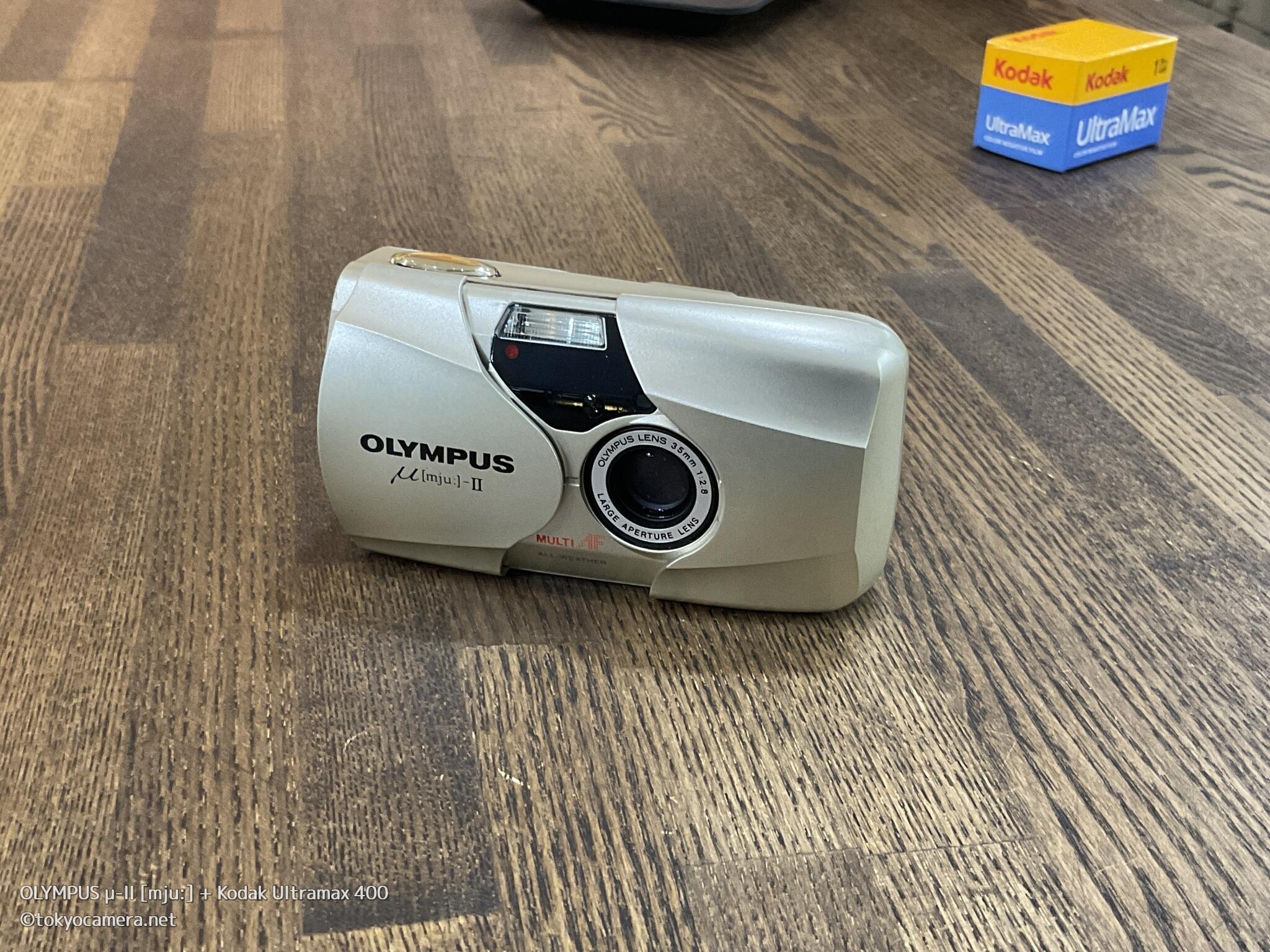 ＜試写画像あり＞ OLYMPUS μⅡ　35mm F2.8 オリンパス コンパクトフィルムカメラ