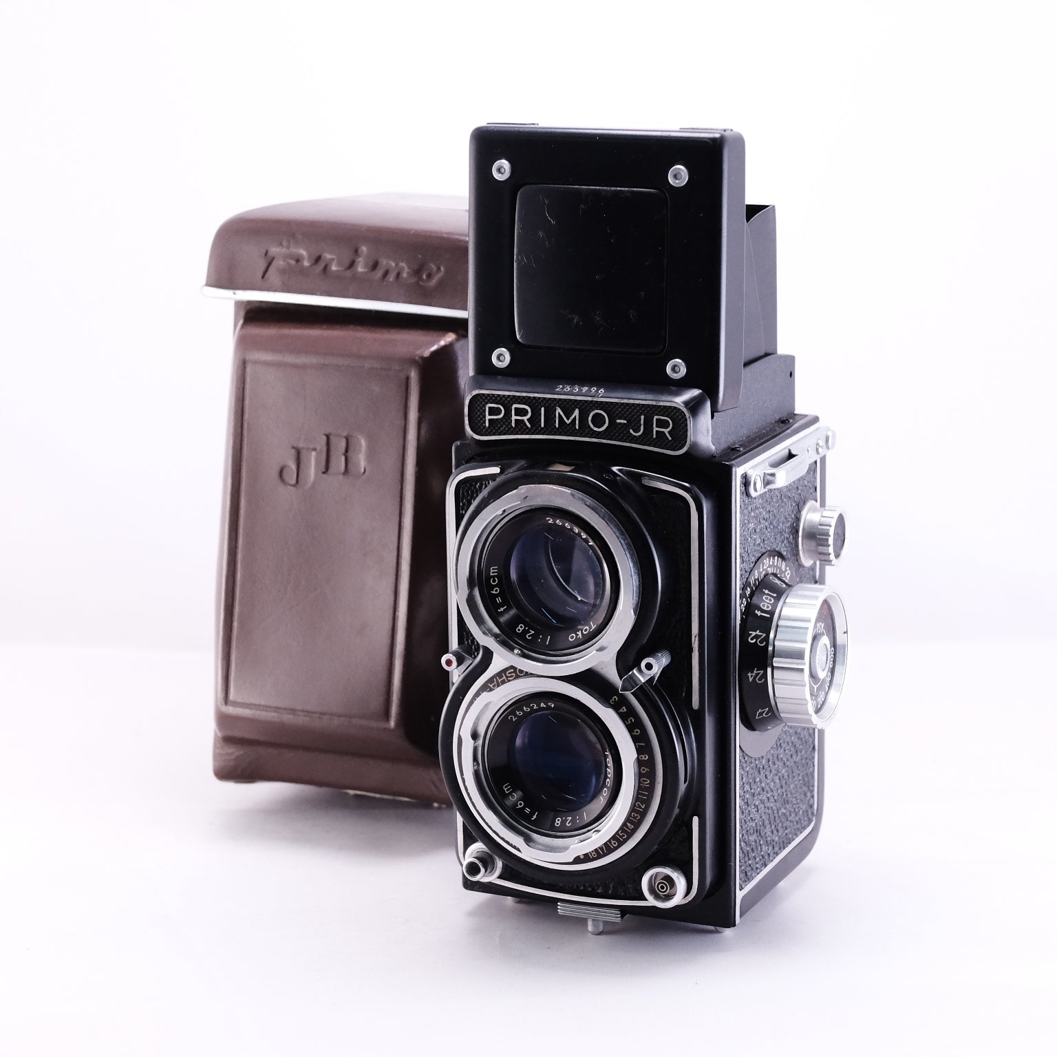 PRIMO-JR 二眼レフカメラ カメラケース付き 東京光学 PRIMO-JR + 革ケース – 東京CAMERA