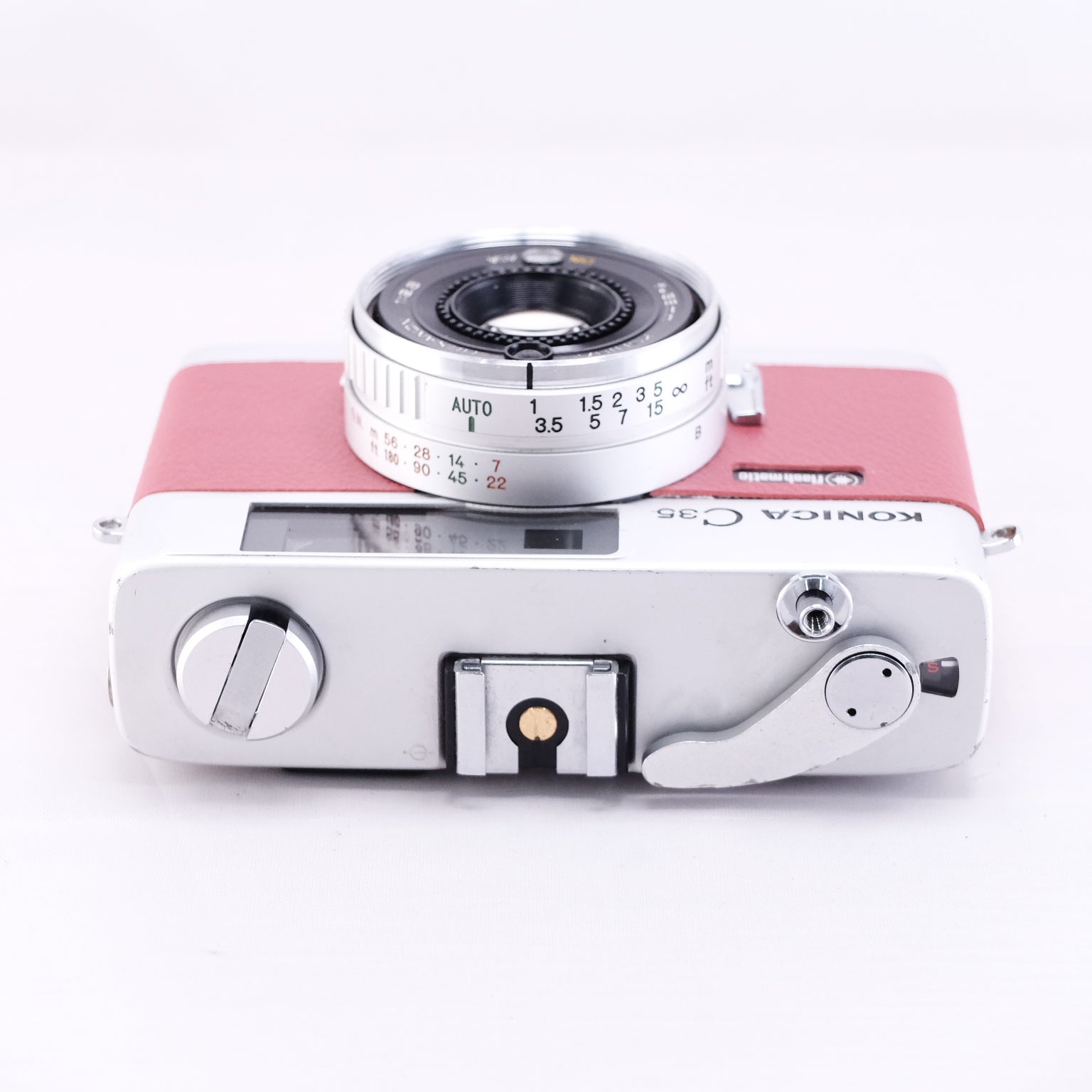 Konica C35 Flashmatic (Cherry Red) ※整備済み