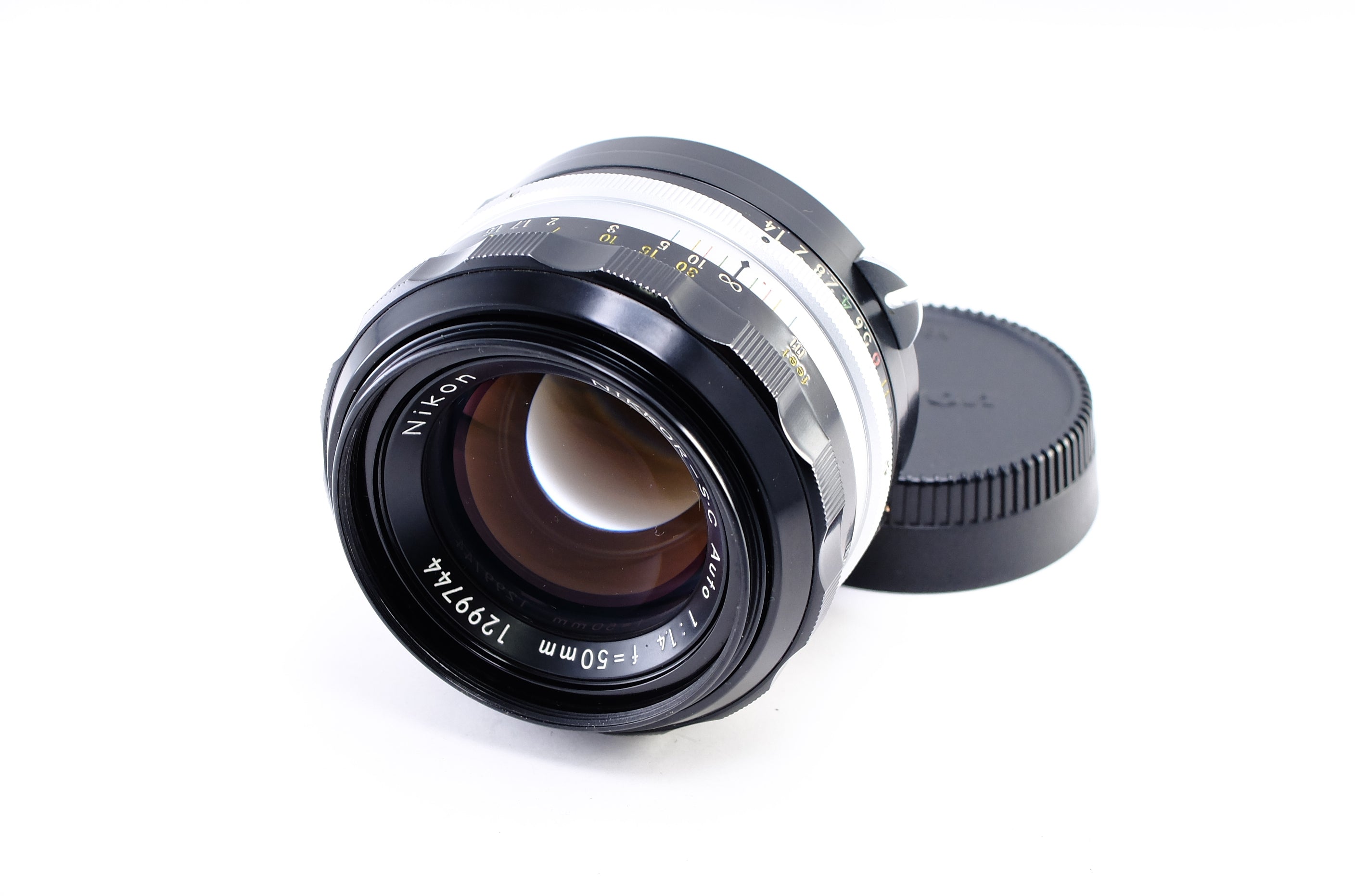 超激得超激得HOT超美品 ニコン AI NIKKOR 50mm f1.4 MF　レンズ Y819 レンズ(単焦点)