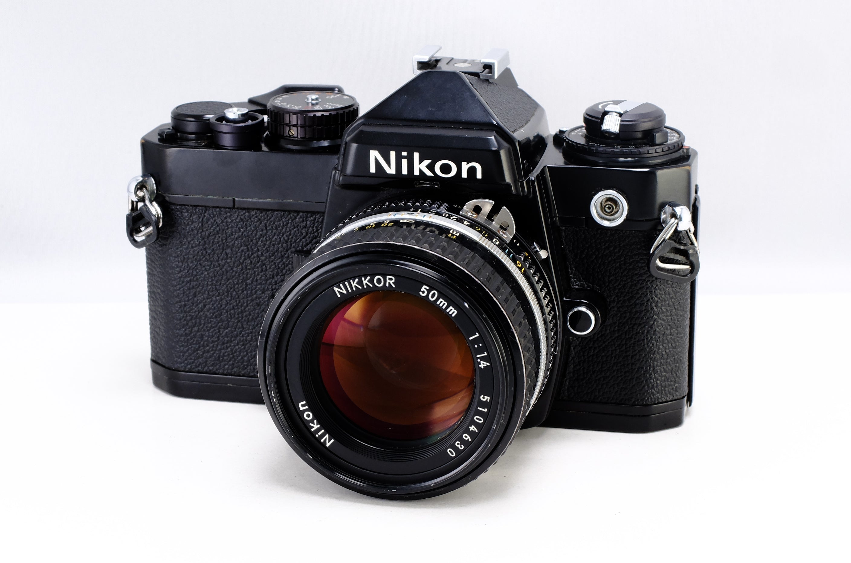 Nikon】FE (ブラック) + NIKKOR 50mm F1.4 Ai-S [1443326420143] – 東京CAMERA