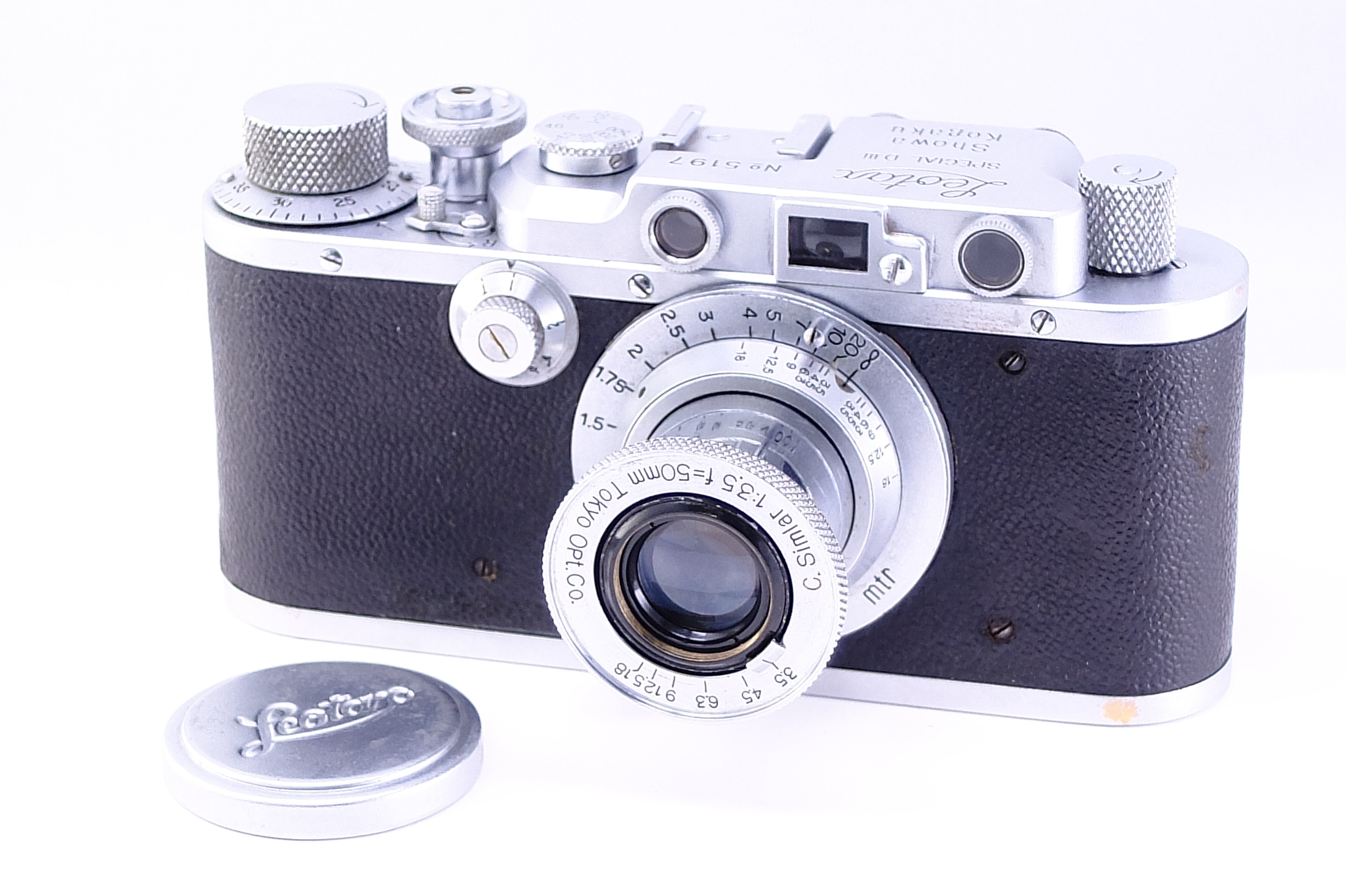 Leotax Special DIII (made in Occupied Japan) + C.Simlar 50mm F3 