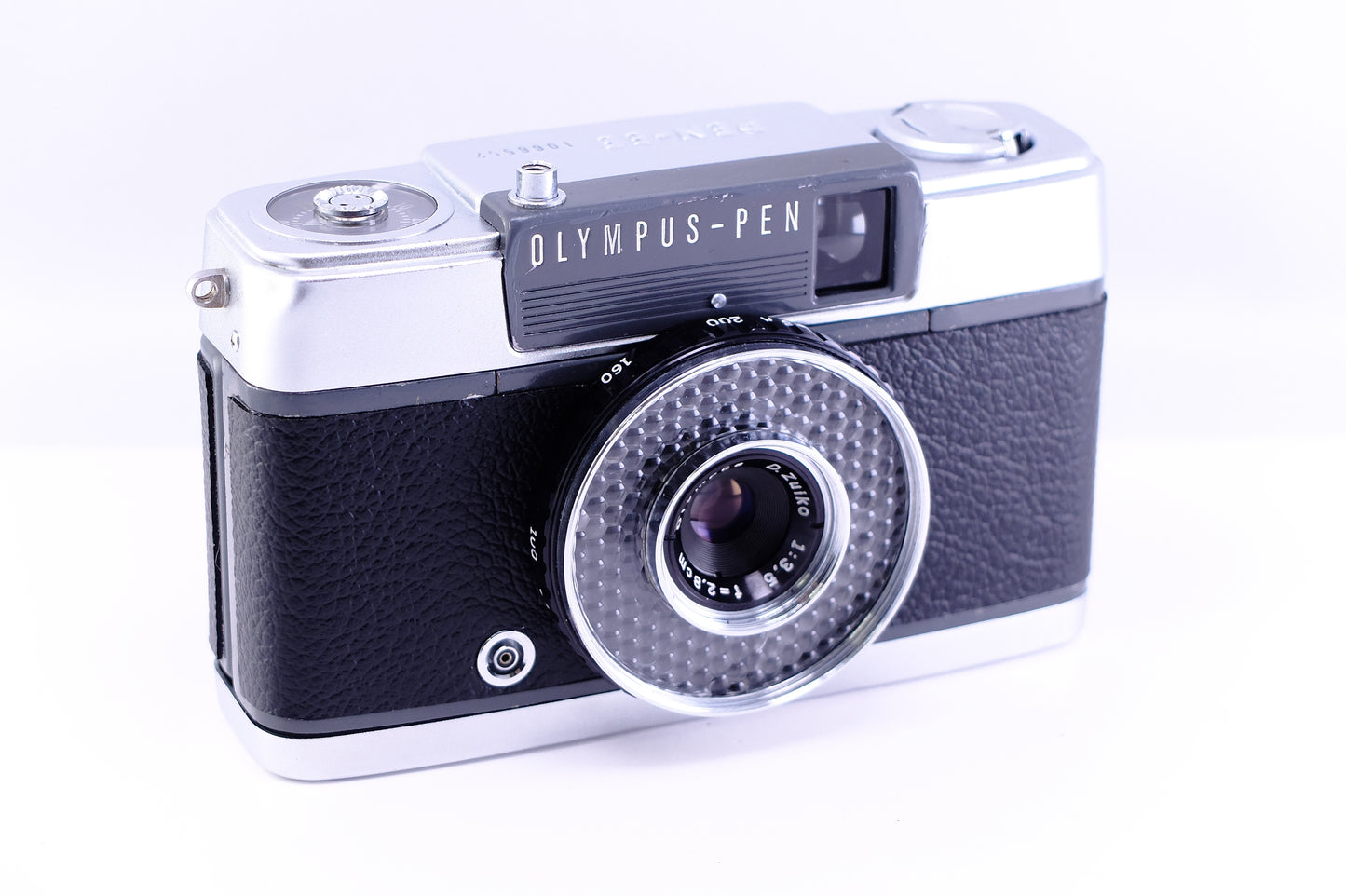 【OLYMPUS】PEN EE (ブラックレザー)