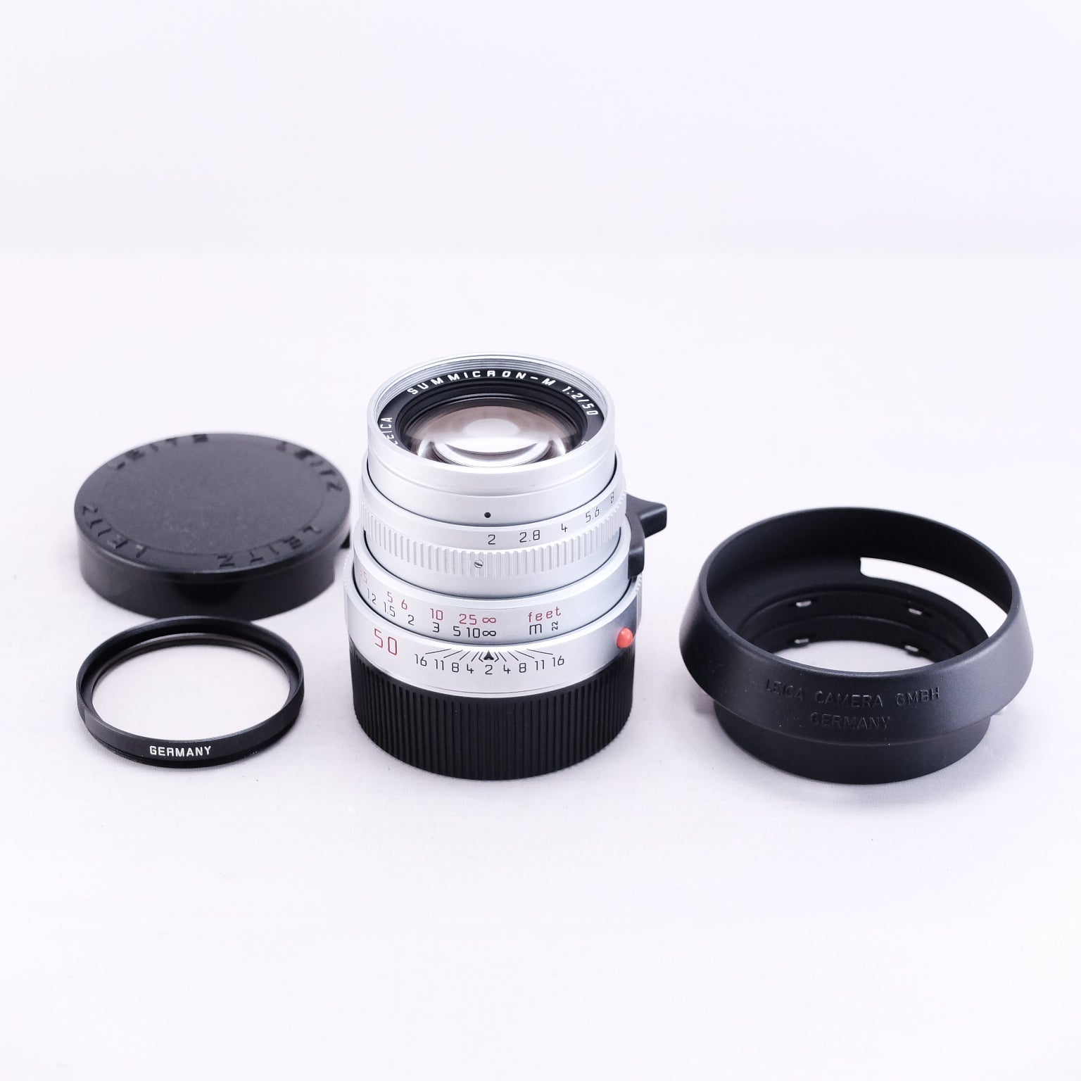 LEICA SUMMICRON-M v4 50mm F2 (Silver Chrome) 11825 – 東京CAMERA