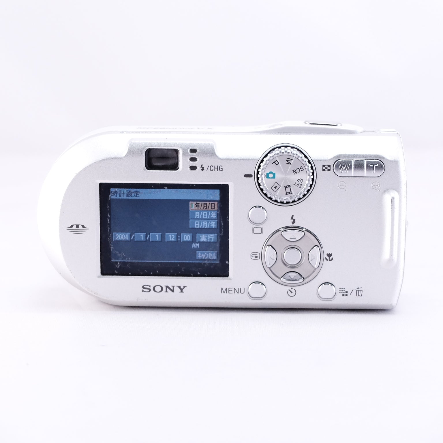 2004 SONY Cyber-shot DSC-P100(メモリーカード&バッテリー/充電器付き)