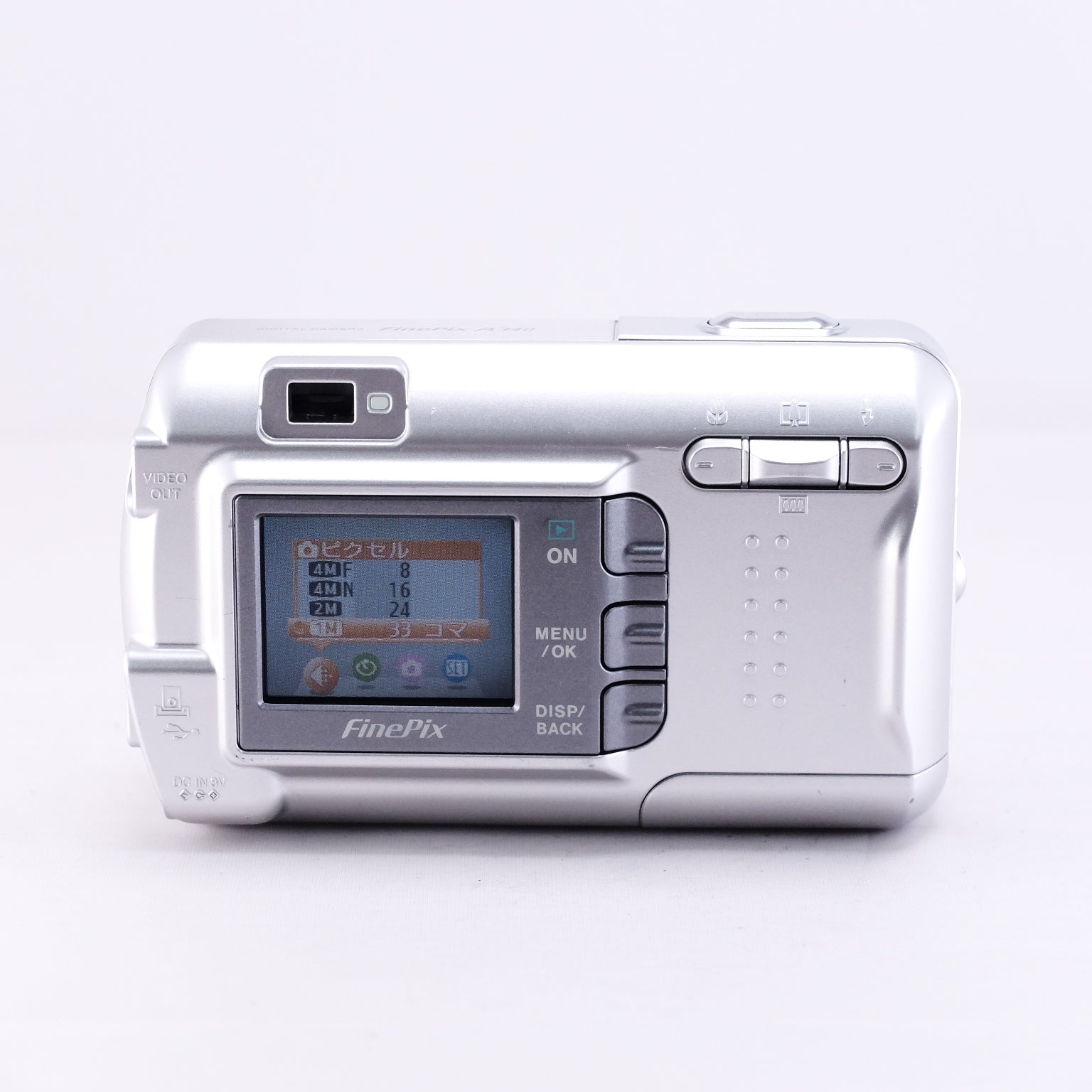 2004 FUJIFILM FinePix A340(メモリーカード&電池付き)