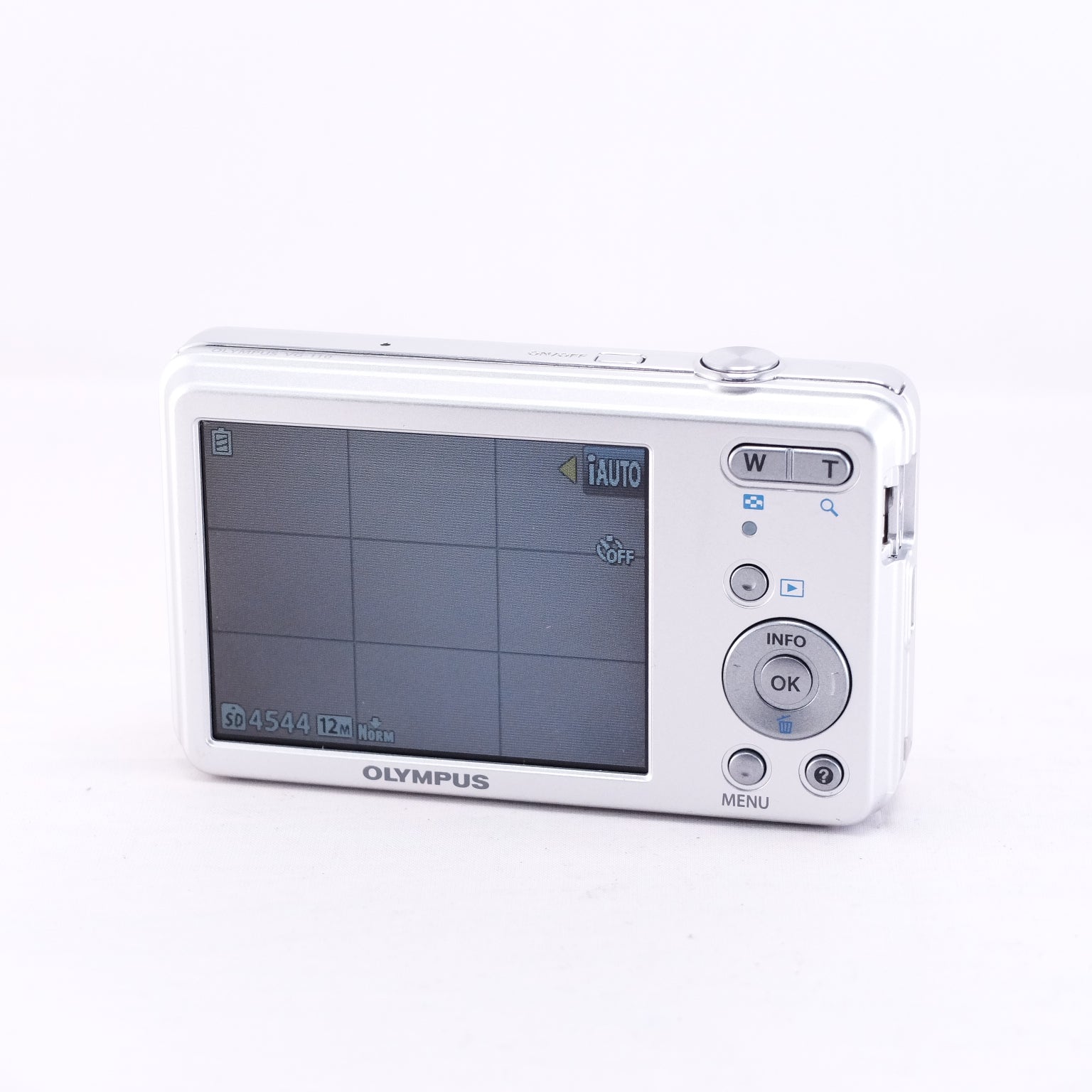 OLYMPUS VG-110 シルバー(メモリーカード&バッテリー/充電器付き)