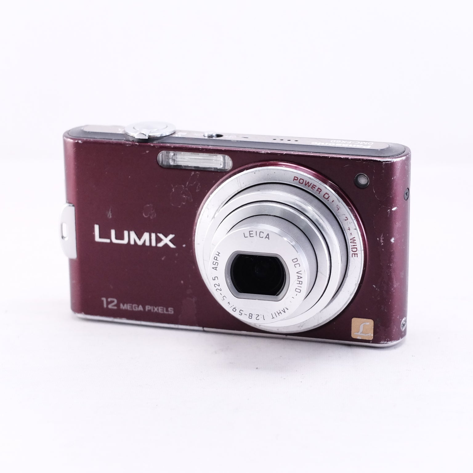 2009 Panasonic LUMIX DMC-FX60(メモリーカード&バッテリー/充電器付き)