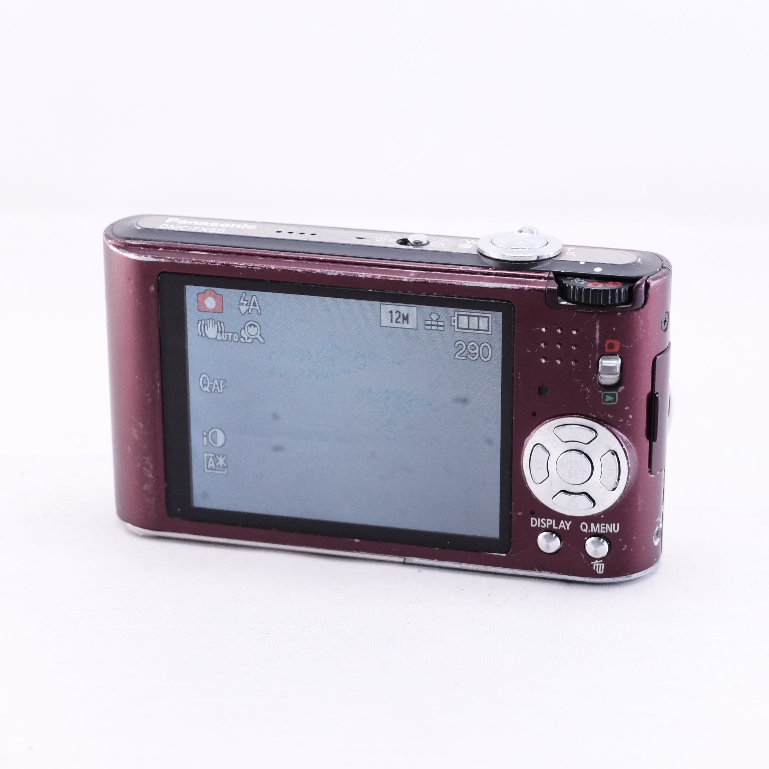 2009 Panasonic LUMIX DMC-FX60(メモリーカード&バッテリー/充電器付き)