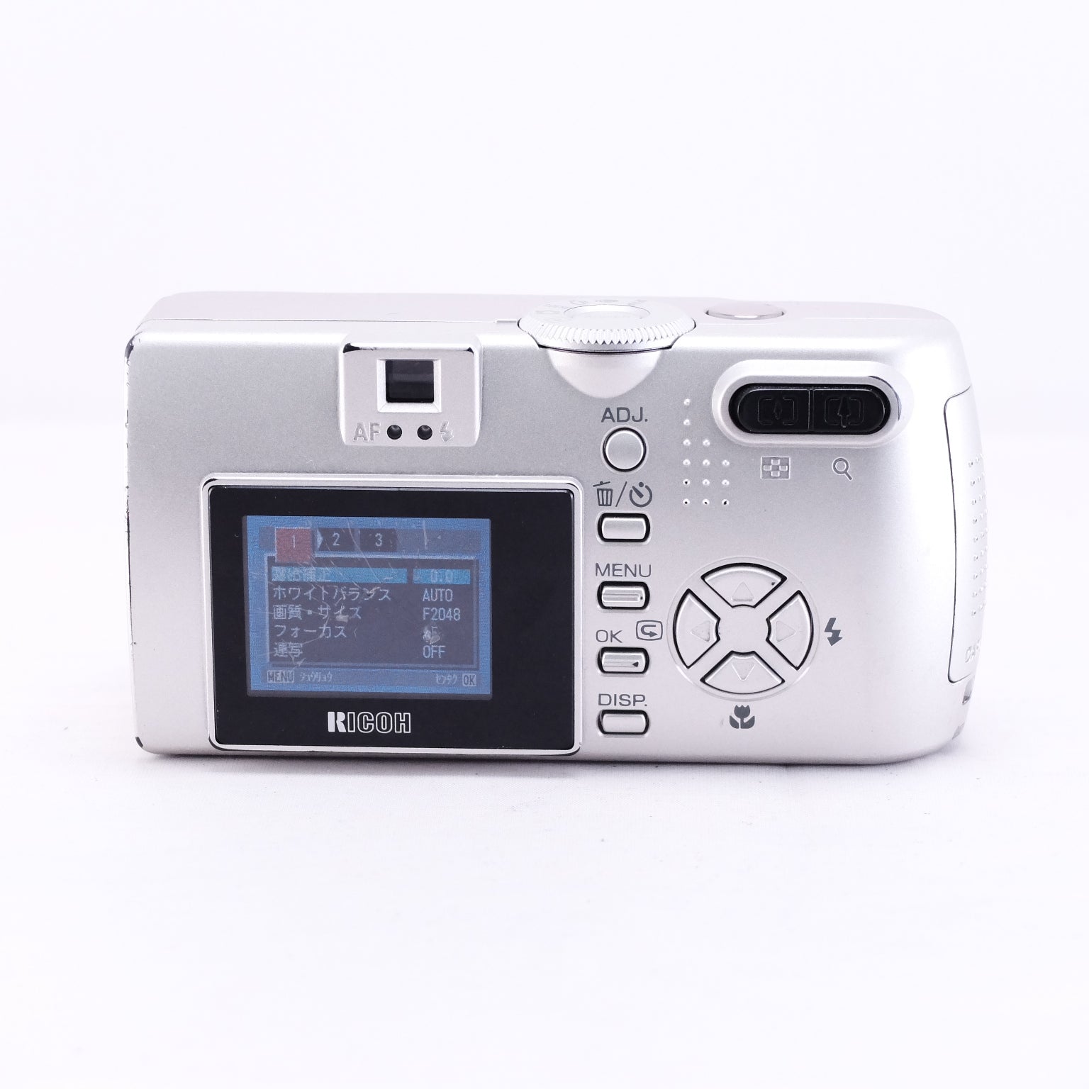 2003 RICOH Caplio G4wide(メモリーカード&電池付き)