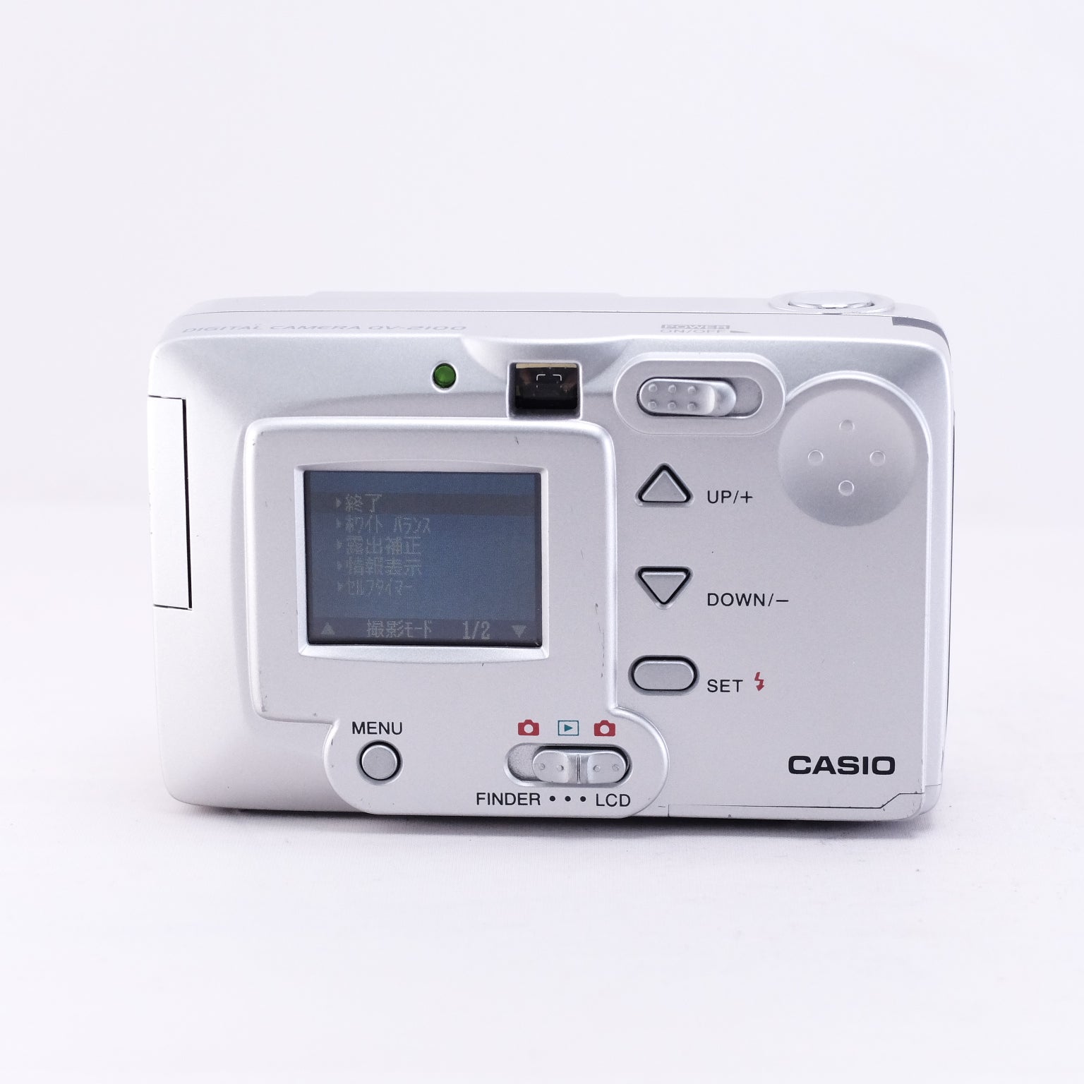 2002 CASIO QV-2100(メモリーカード&電池付き)