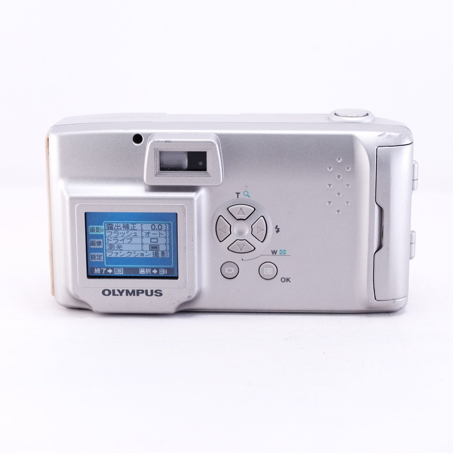 2001 OLYMPUS CAMEDIA C-100(メモリーカード&電池付き)