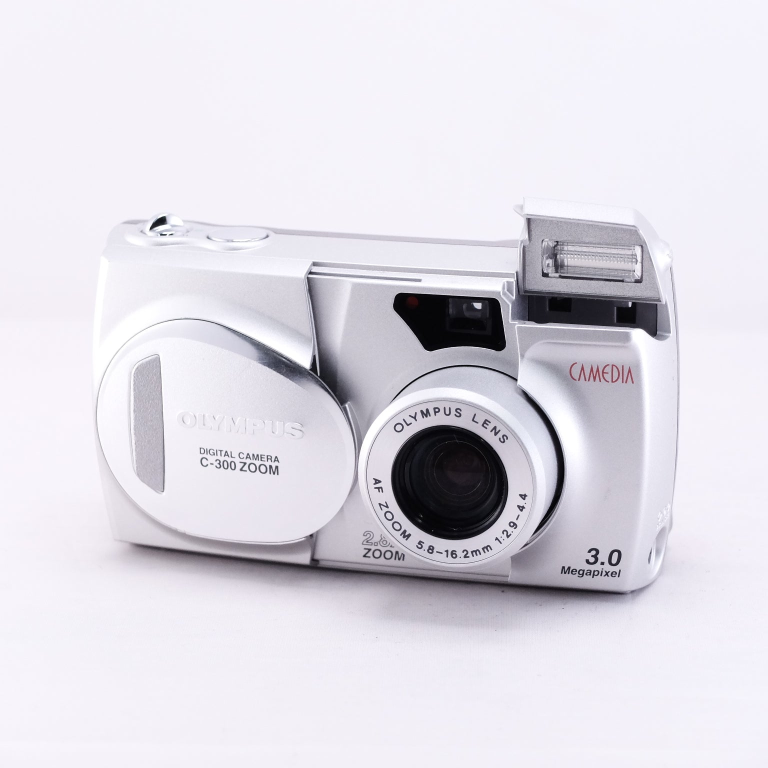 2002 OLYMPUS CAMEDIA C-300ZOOM(メモリーカード&電池付き)