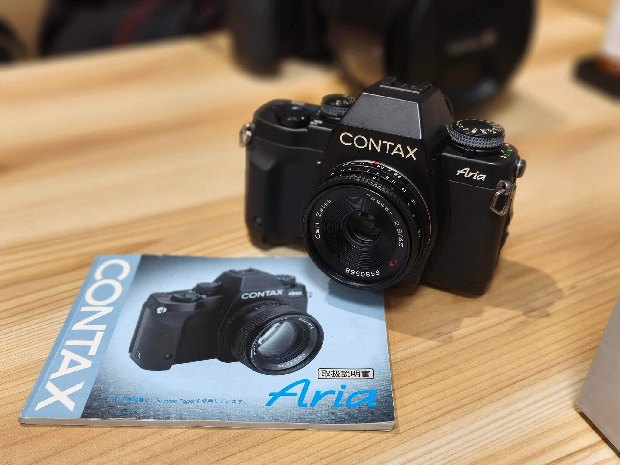 Contax Aria CarlZeiss Tessa 2.8/45レンズ付き CONTAX Aria × Tessar 45mm F2.8 × Fujicolor 100 - スタッフ試写記録