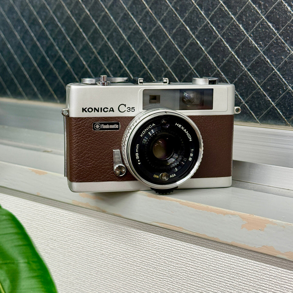 Konica C35 Flashmatic (Brown) ※整備品