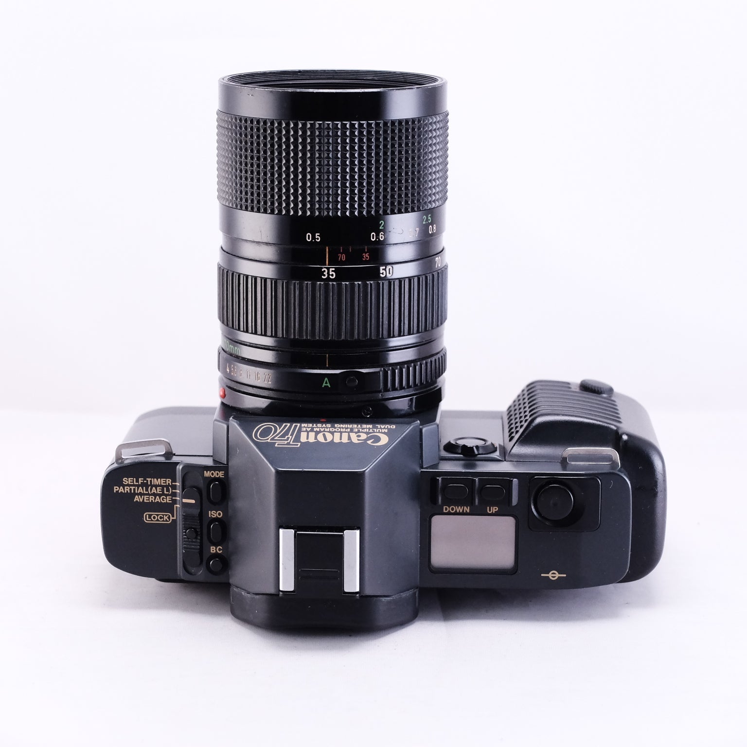Canon T70 + FD 35-70mm F4 （Kodakフィルム＆電池付き）