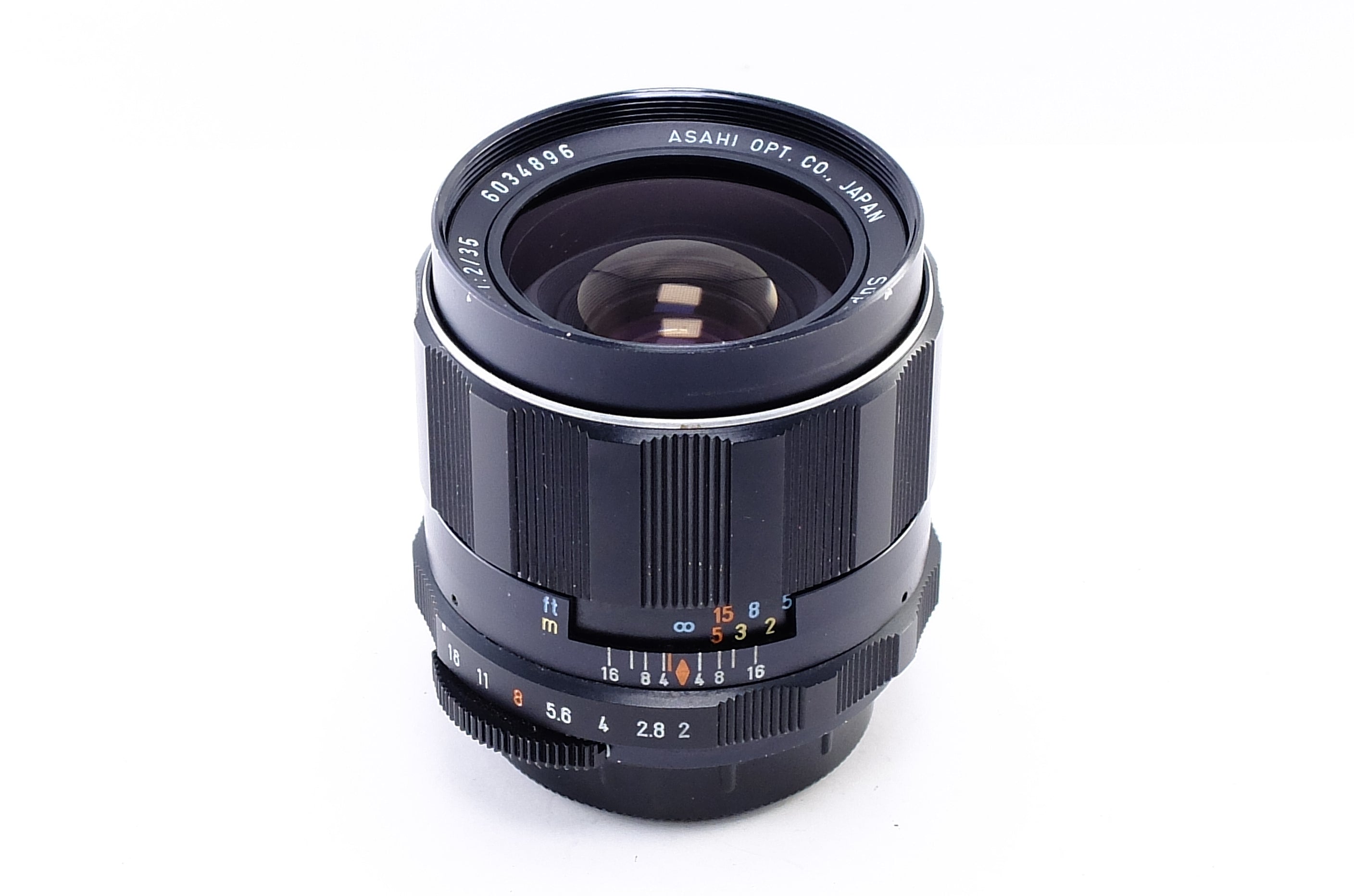 【PENTAX】Super-Multi-Coated TAKUMAR 35mm F2 [M42マウント][1584803693071]