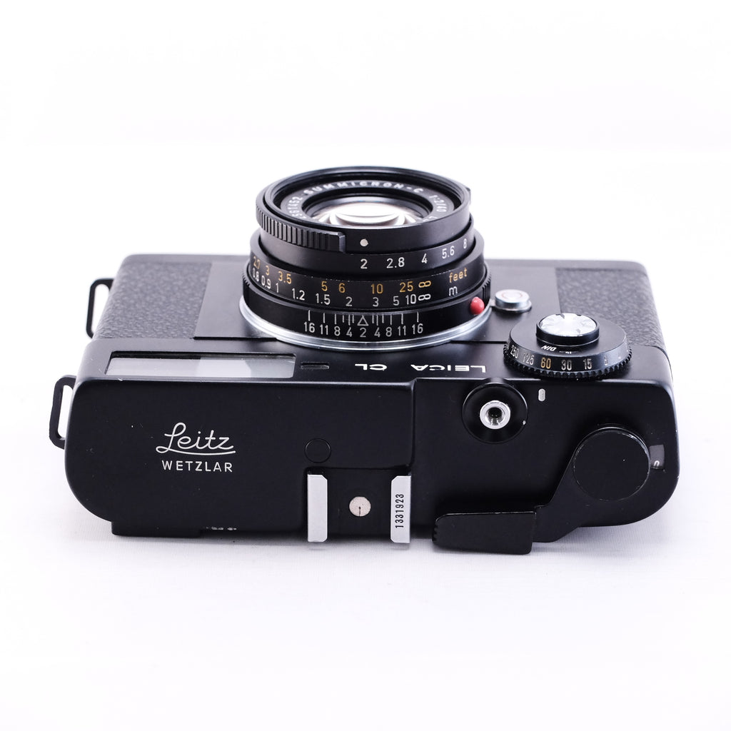 Leica CL + SUMMICRON-C 40mm F2 + 専用フードキャップ