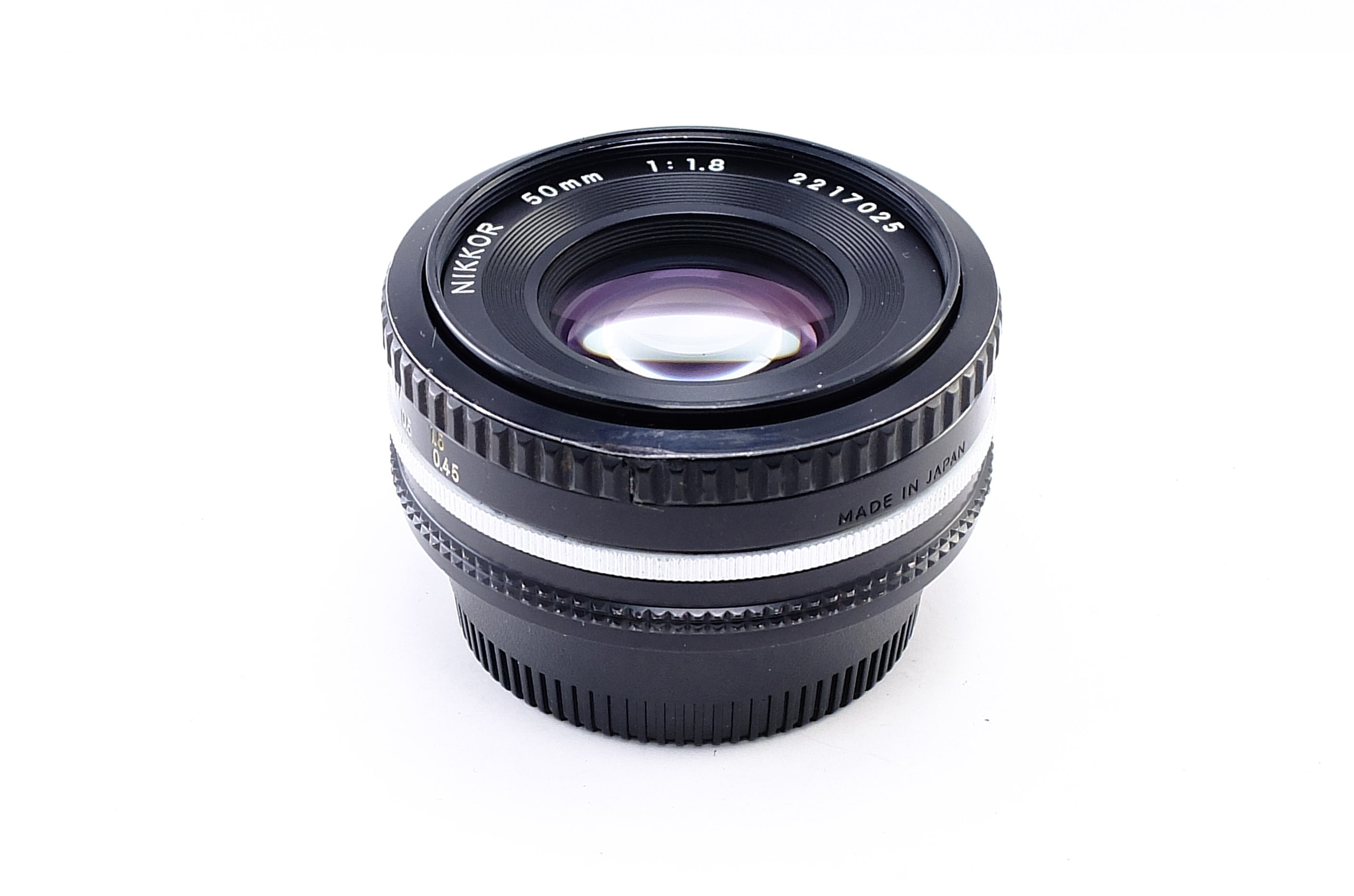 Nikon】Ai-s NIKKOR 50mm F1.8 OH済み [ニコンFマウント 