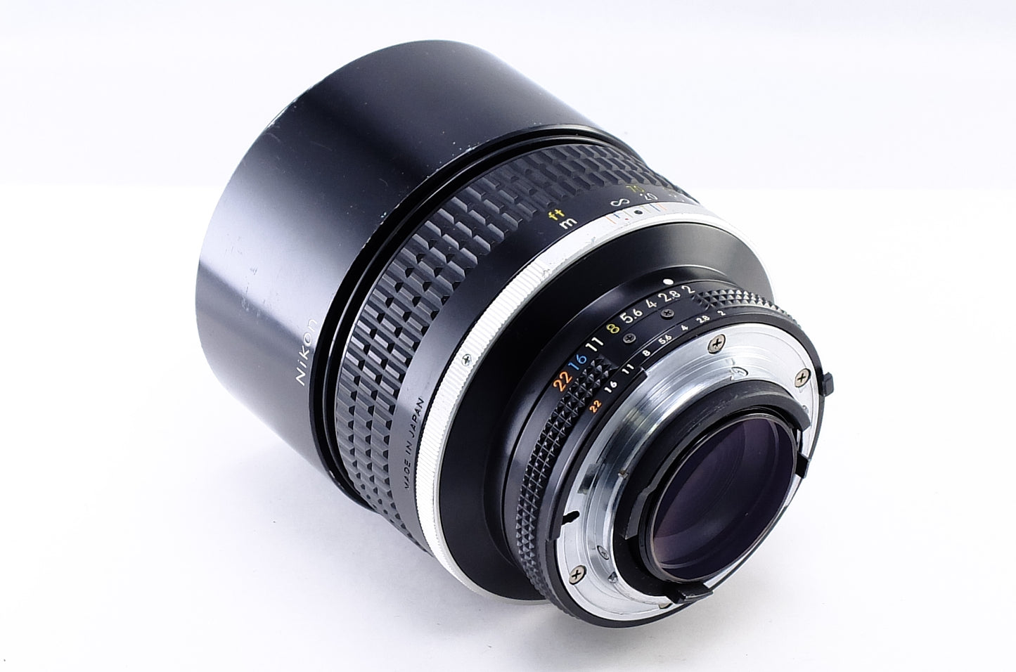 【Nikon】Ai-s NIKKOR 135mm F2 OH済み [ニコンFマウント][1026403756493]