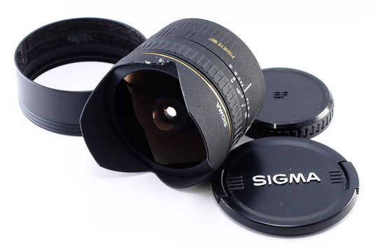 【SIGMA】15mm F2.8 EX FISHEYE  180° [キャノンEFマウント]