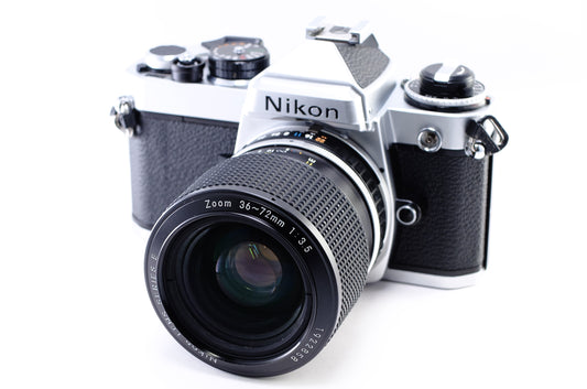 【Nikon】FE (シルバー) +Nikon SERIES E Zoom 36-72mm F3.5 [ニコンFマウント][1775608143965]