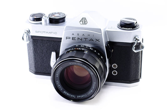 【PENTAX】SP (シルバー) + Super-Multi-Coated TAKUMAR 55mm F1.8 [1505804228461]