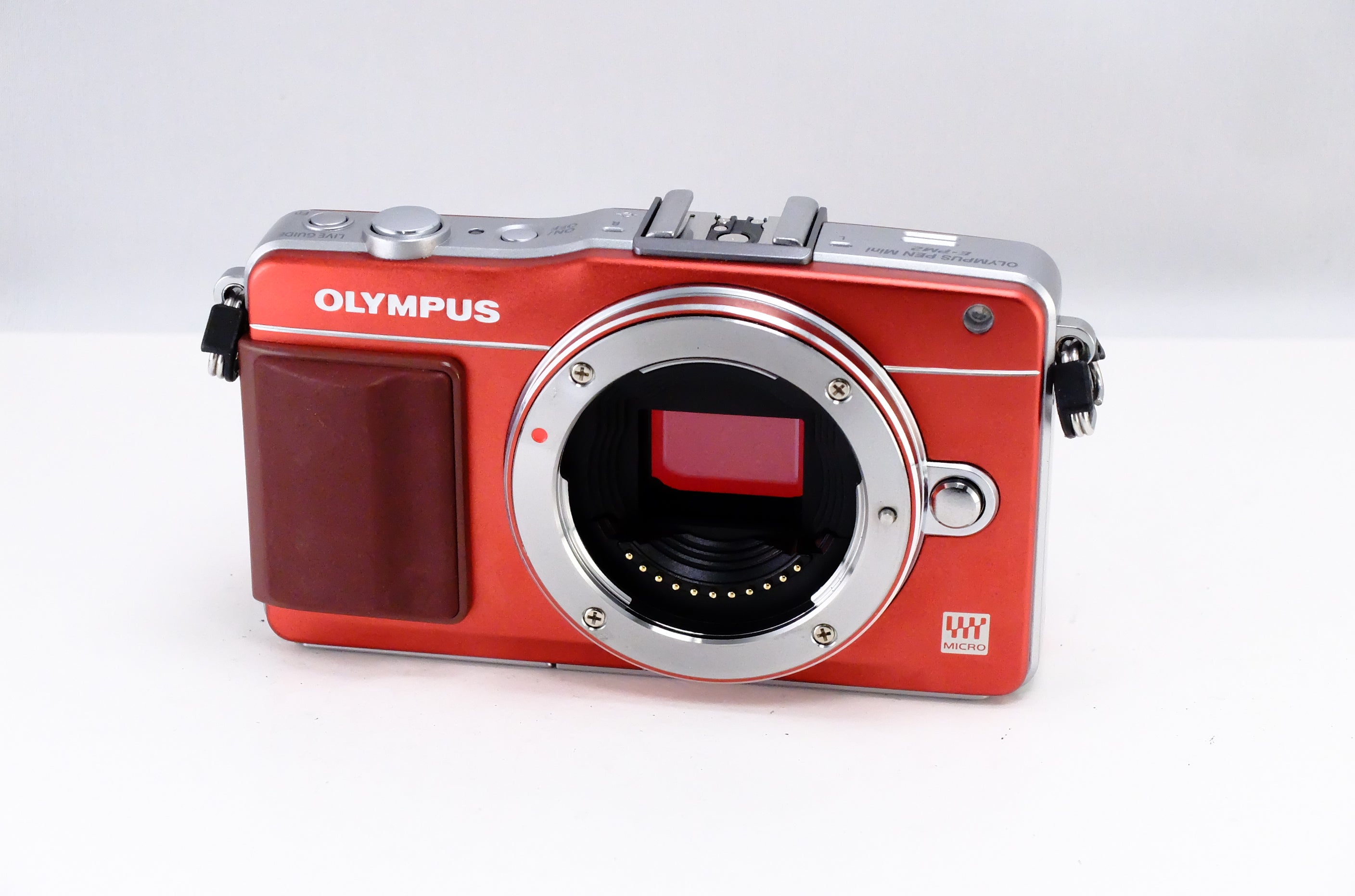 OLYMPUS】PEN Mini E-PM2 ダブルズームキット (レッド) – 東京CAMERA