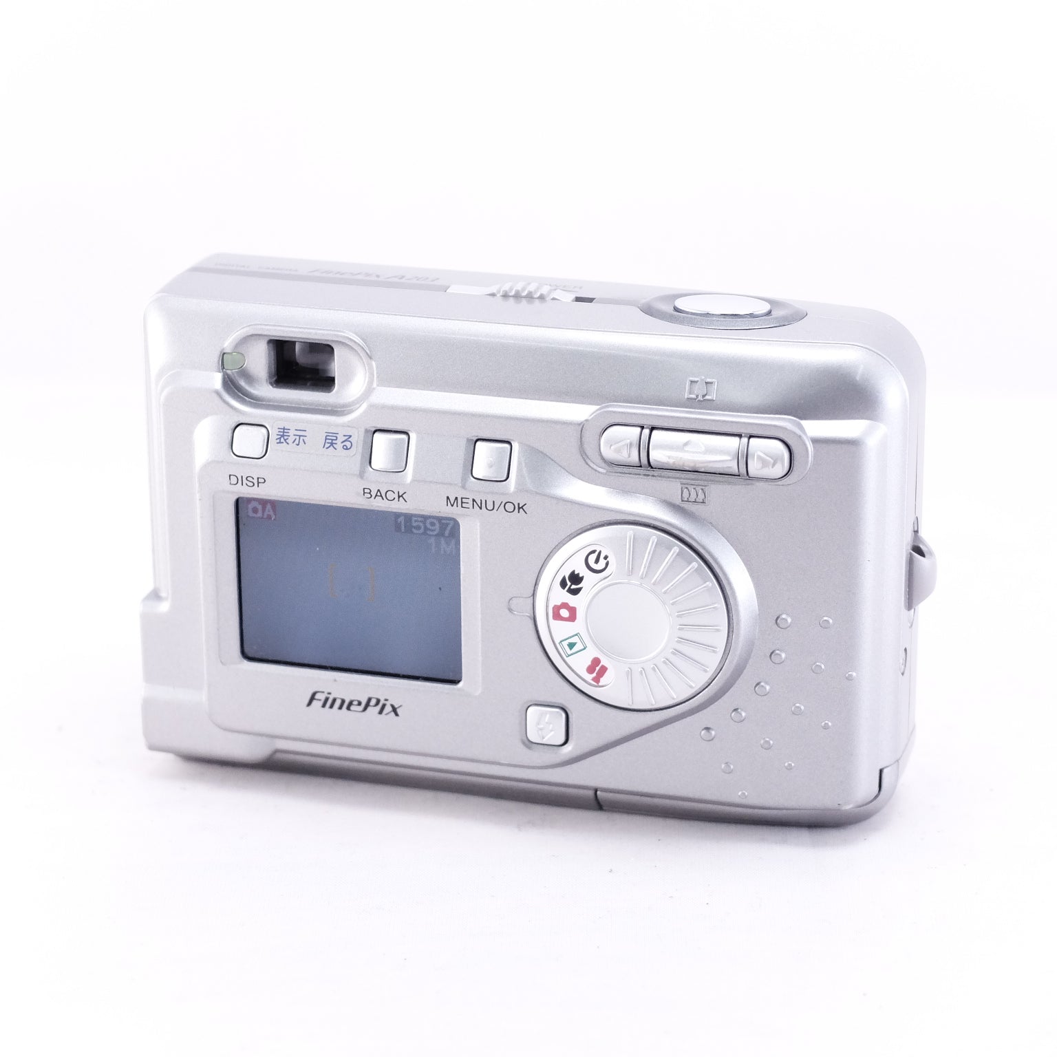 2002　FUJIFILM FinePix A203（メモリーカード&電池付き）