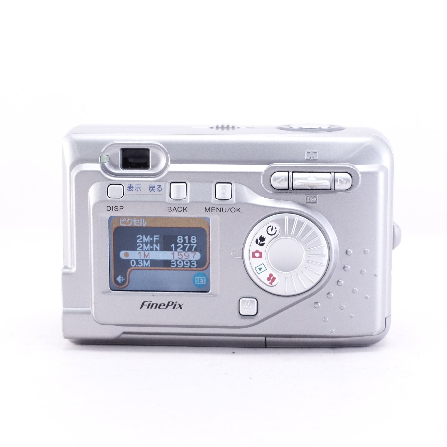 2002　FUJIFILM FinePix A203（メモリーカード&電池付き）