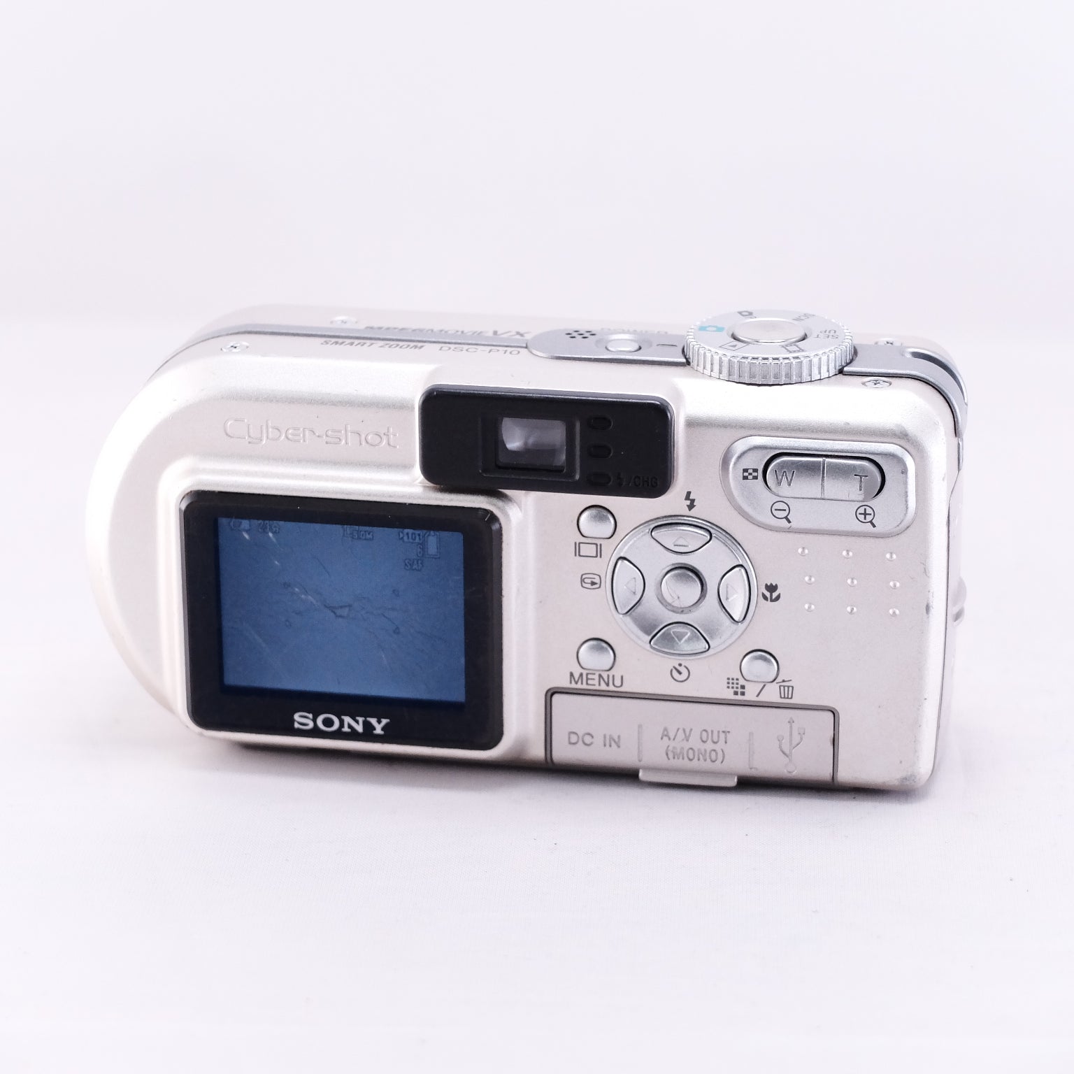 2003　SONY Cyber-shot DSC-P10（メモリーカード&バッテリー/充電器付き）