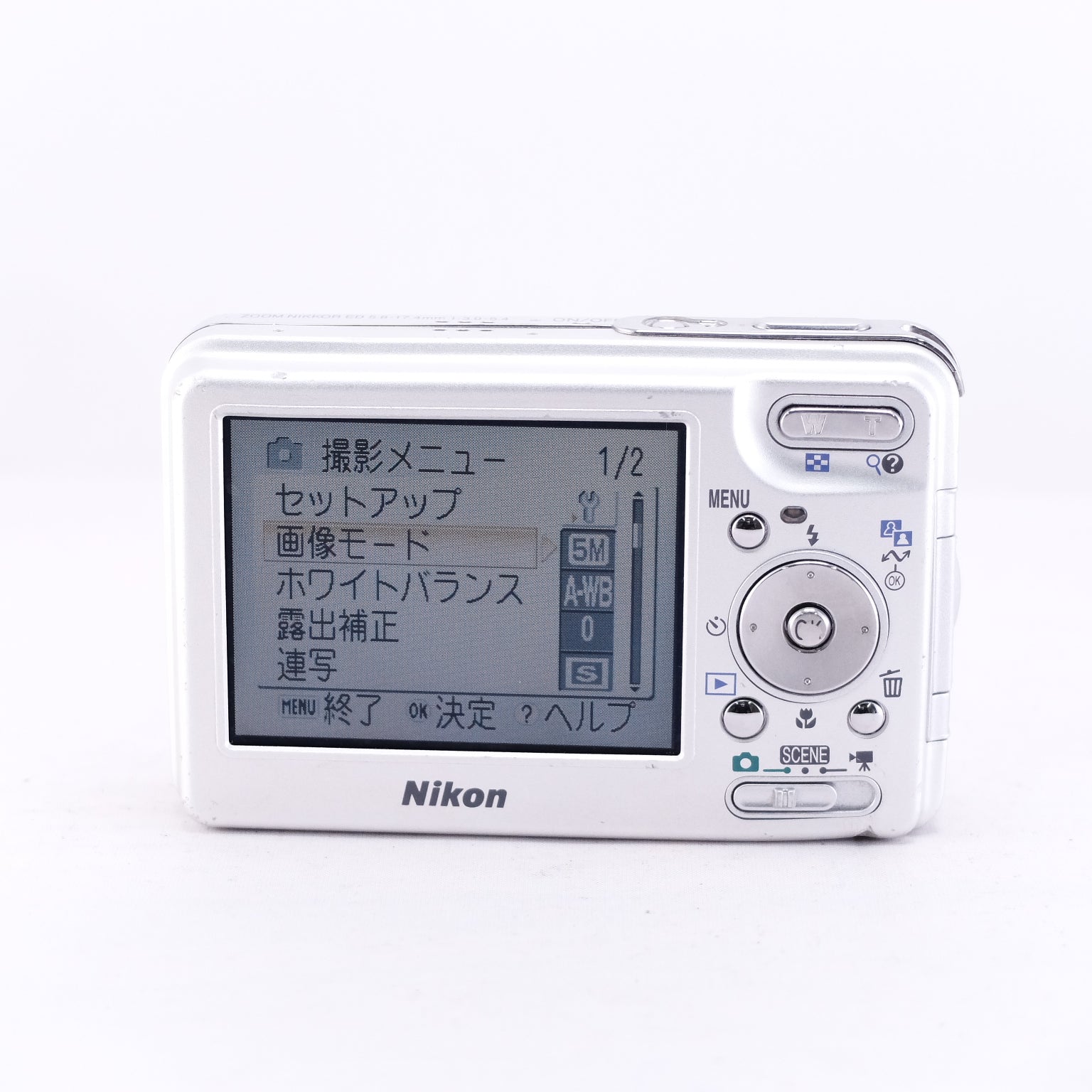 2005　Nikon COOLPIX S1（メモリーカード&バッテリー/充電器付き）