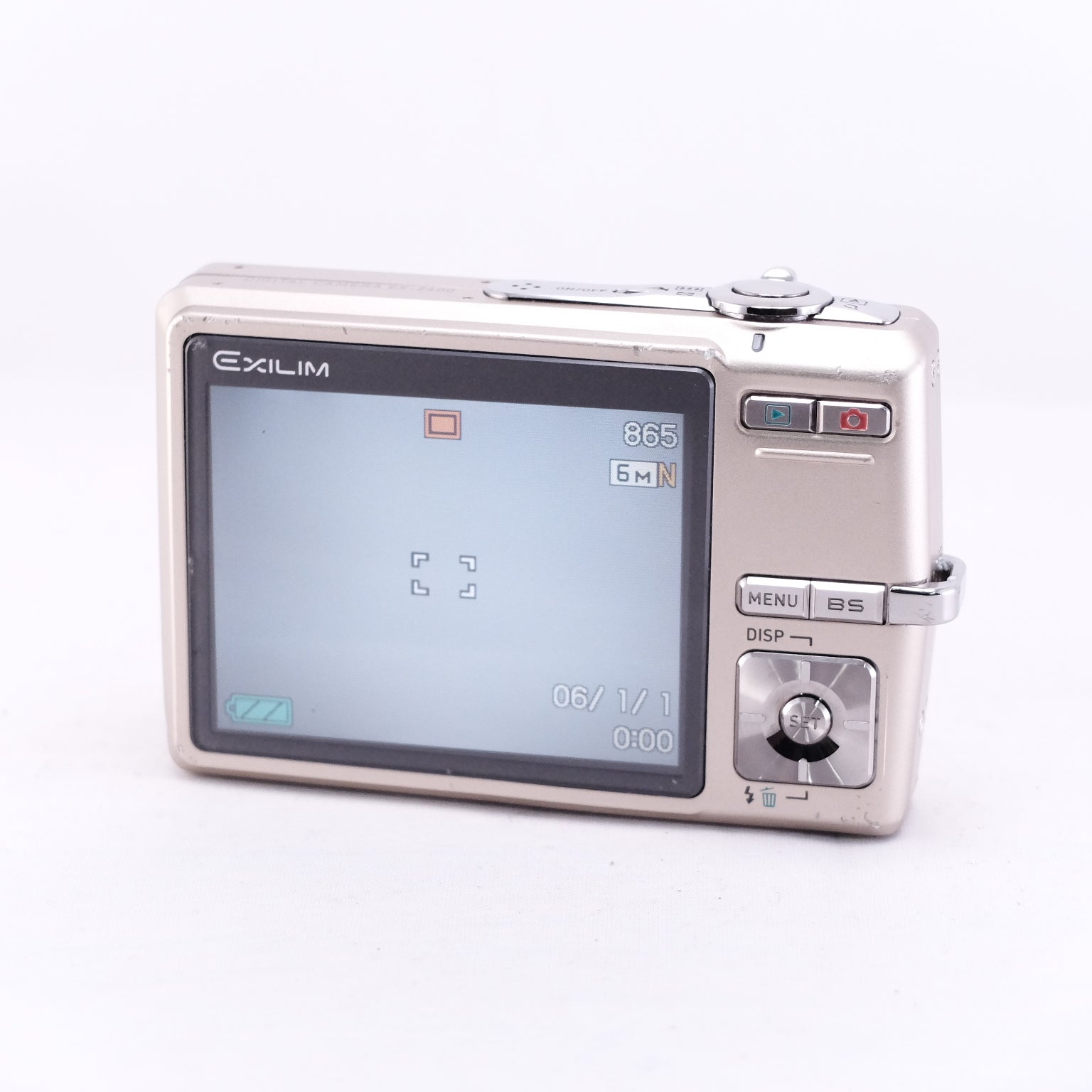 2006　CASIO EXILIM EX-Z600（メモリーカード&バッテリー/充電器付き）
