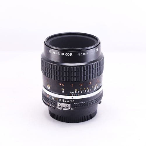Nikon Ai-s Micro-NIKKOR 55mm F2.8 [F] ※整備品