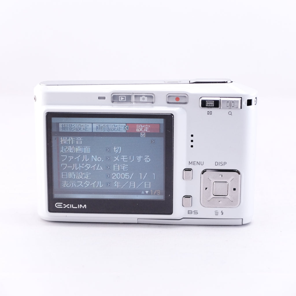 2005　CASIO EXILIM EX-S500（メモリーカード&バッテリー/充電器付き）