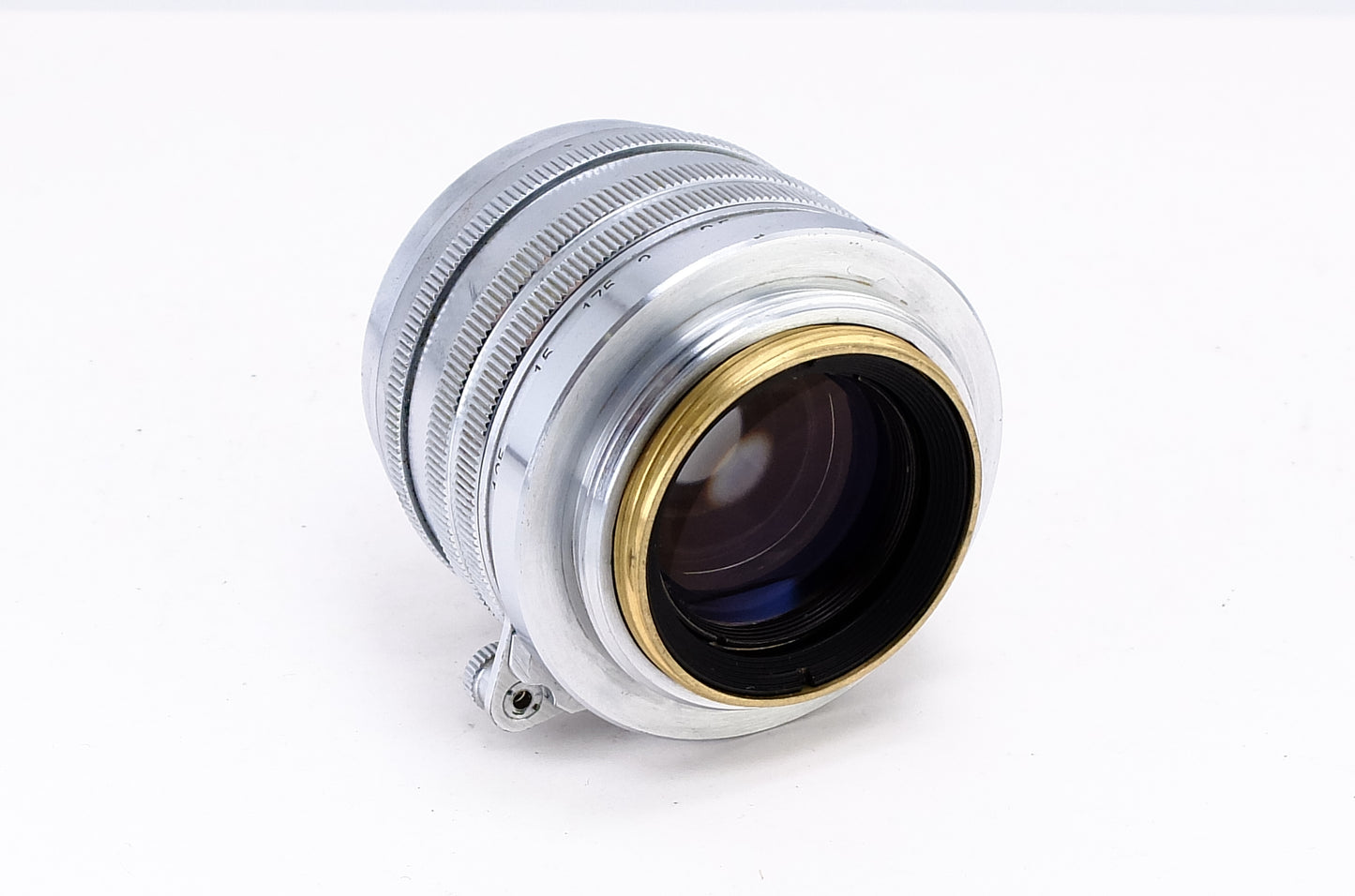 【Canon】Canon Lens 50mm F1.8 銀鏡筒 [L39マウント]