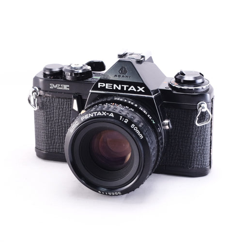 PENTAX ME (black) + smc PENTAX-A 50mm F2 [K]