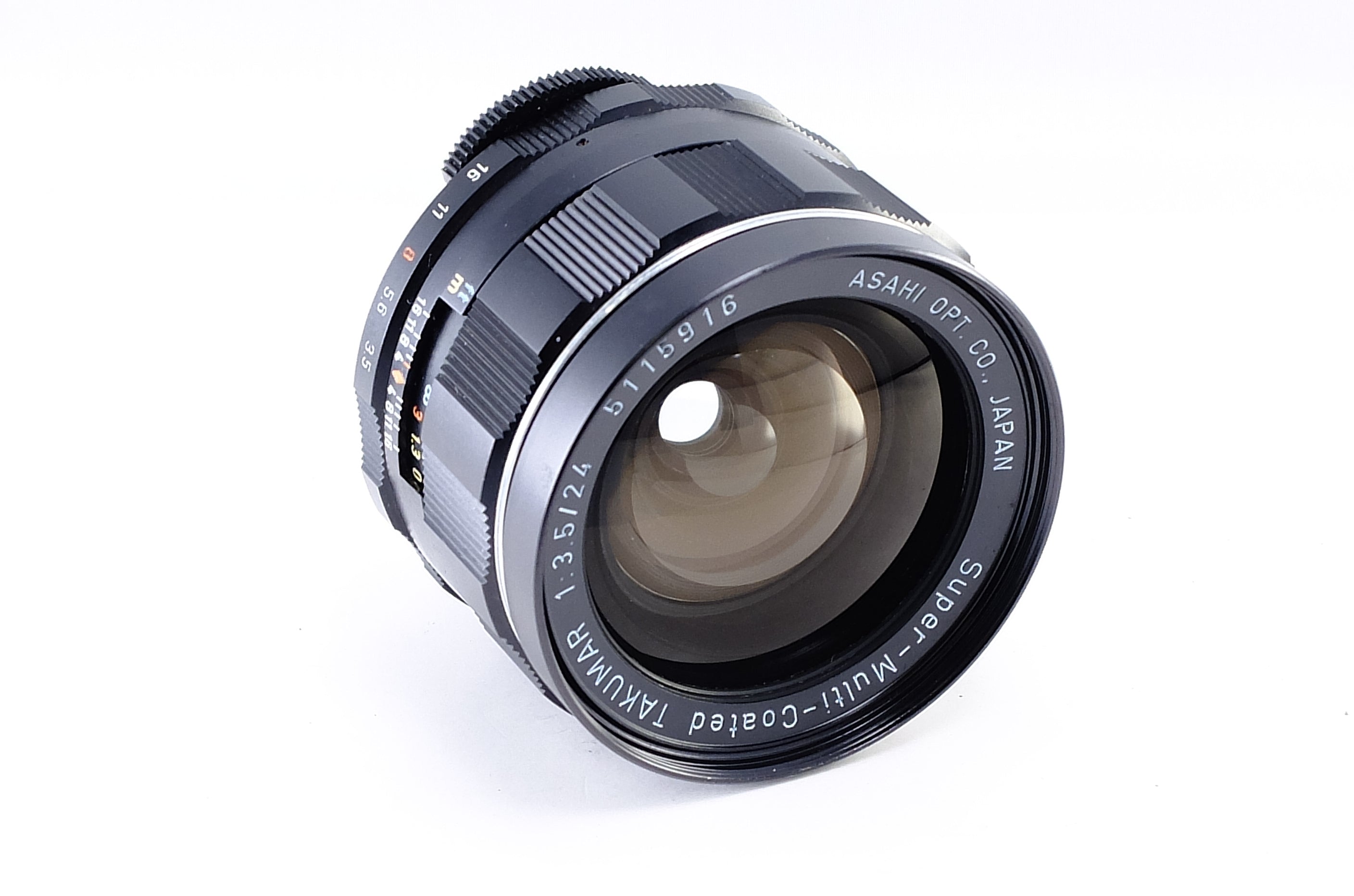 PENTAX】Super-Multi-Coated TAKUMAR 24mm F3.5 [M42マウント] – 東京CAMERA