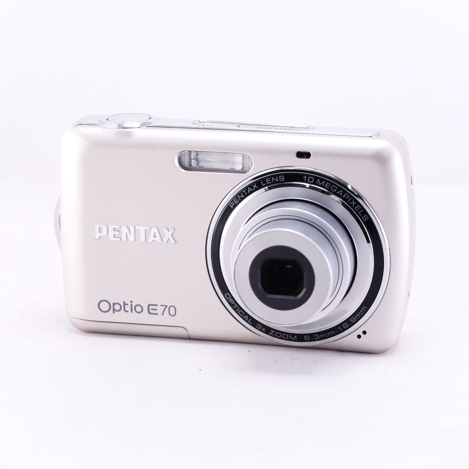 2009　PENTAX Optio E70（メモリーカード&電池付き）