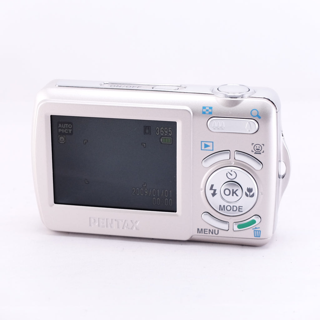 2009　PENTAX Optio E70（メモリーカード&電池付き）