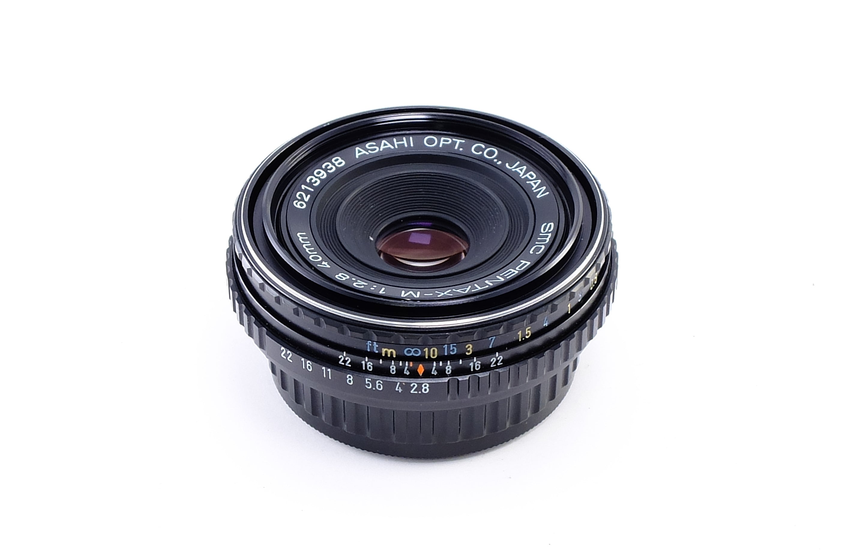 SMC PENTAX M 40mm F 2.8 マニュアル レンズ @3026 - レンズ(単焦点)