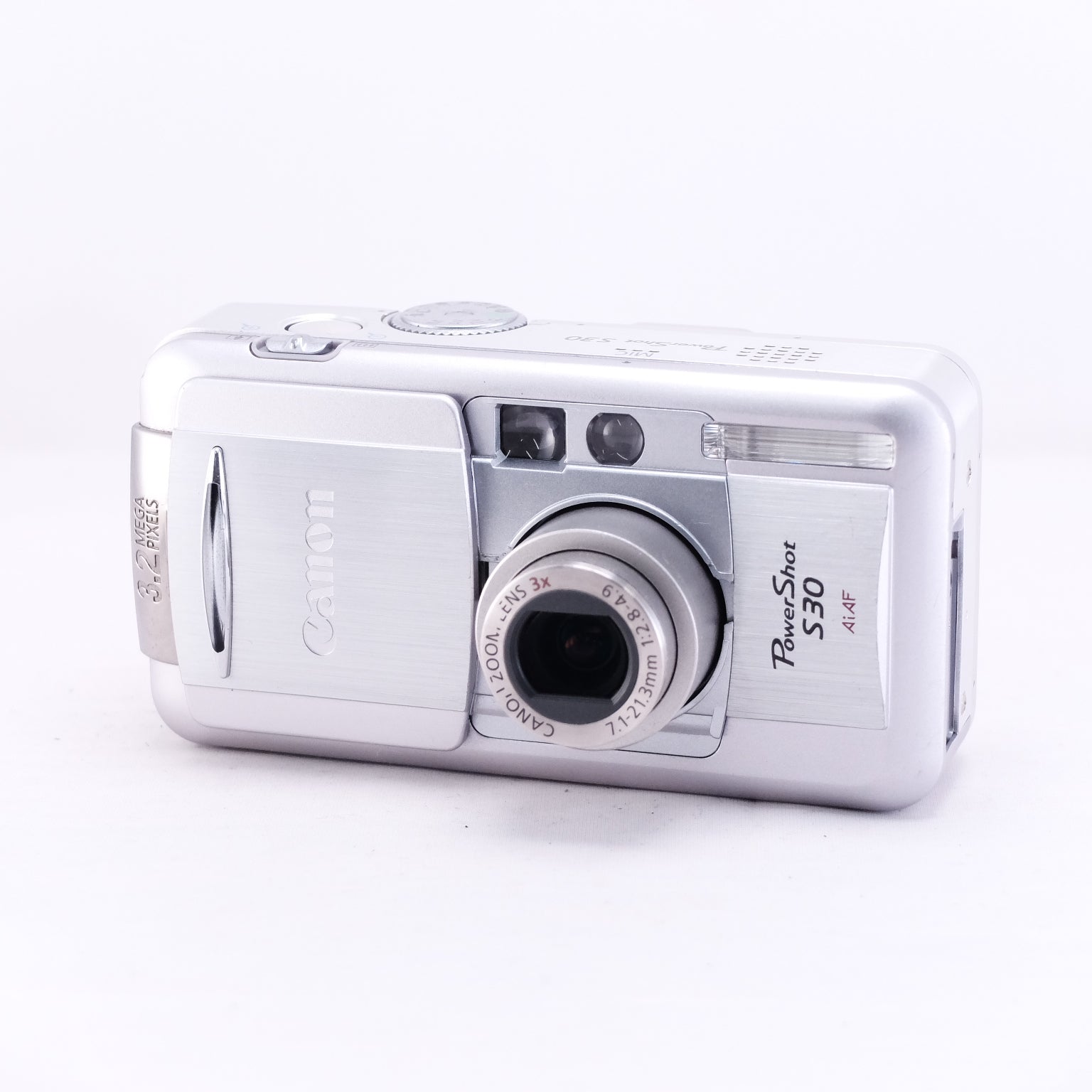 2001　Canon PowerShot S30（メモリーカード&バッテリー/充電器付き）