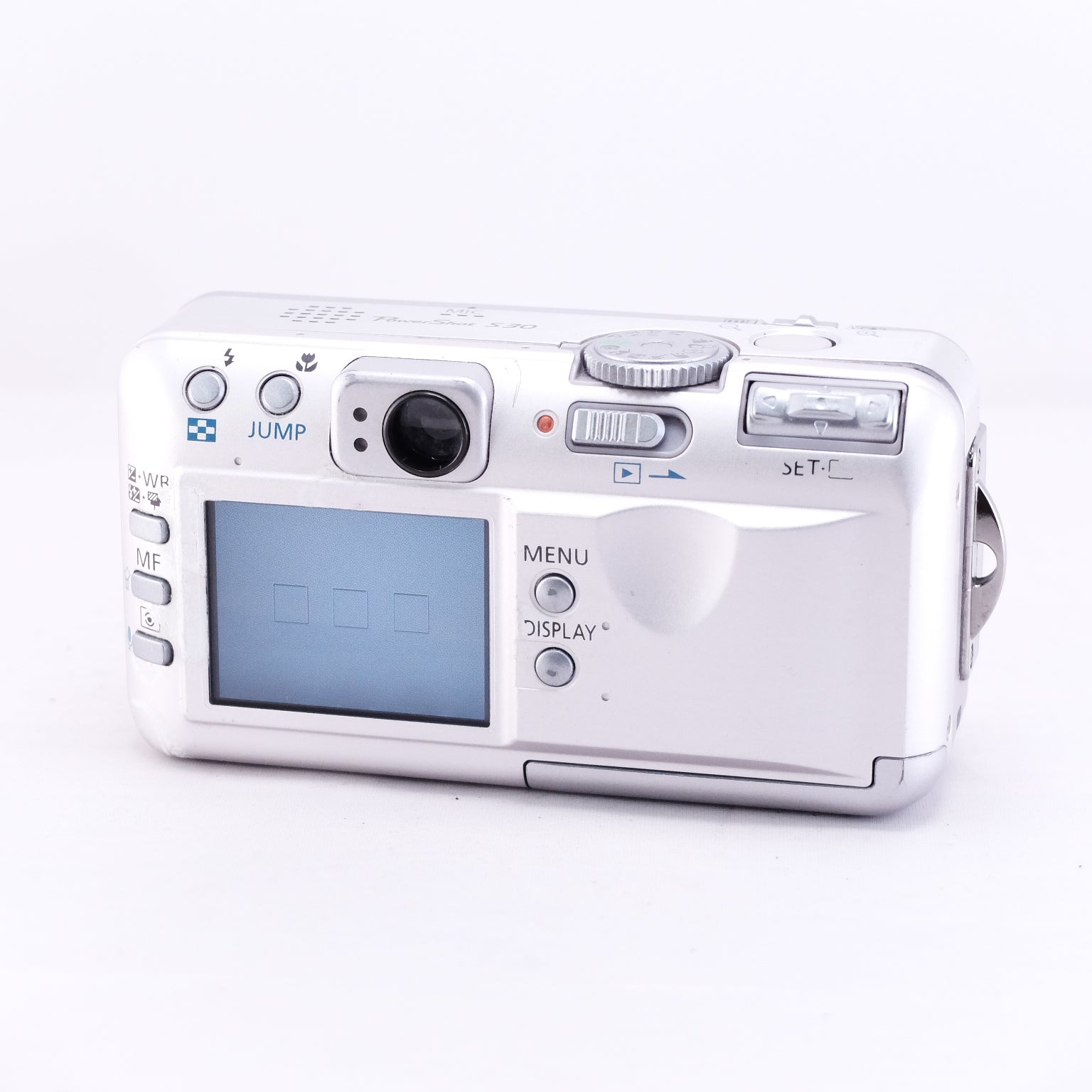 2001　Canon PowerShot S30（メモリーカード&バッテリー/充電器付き）