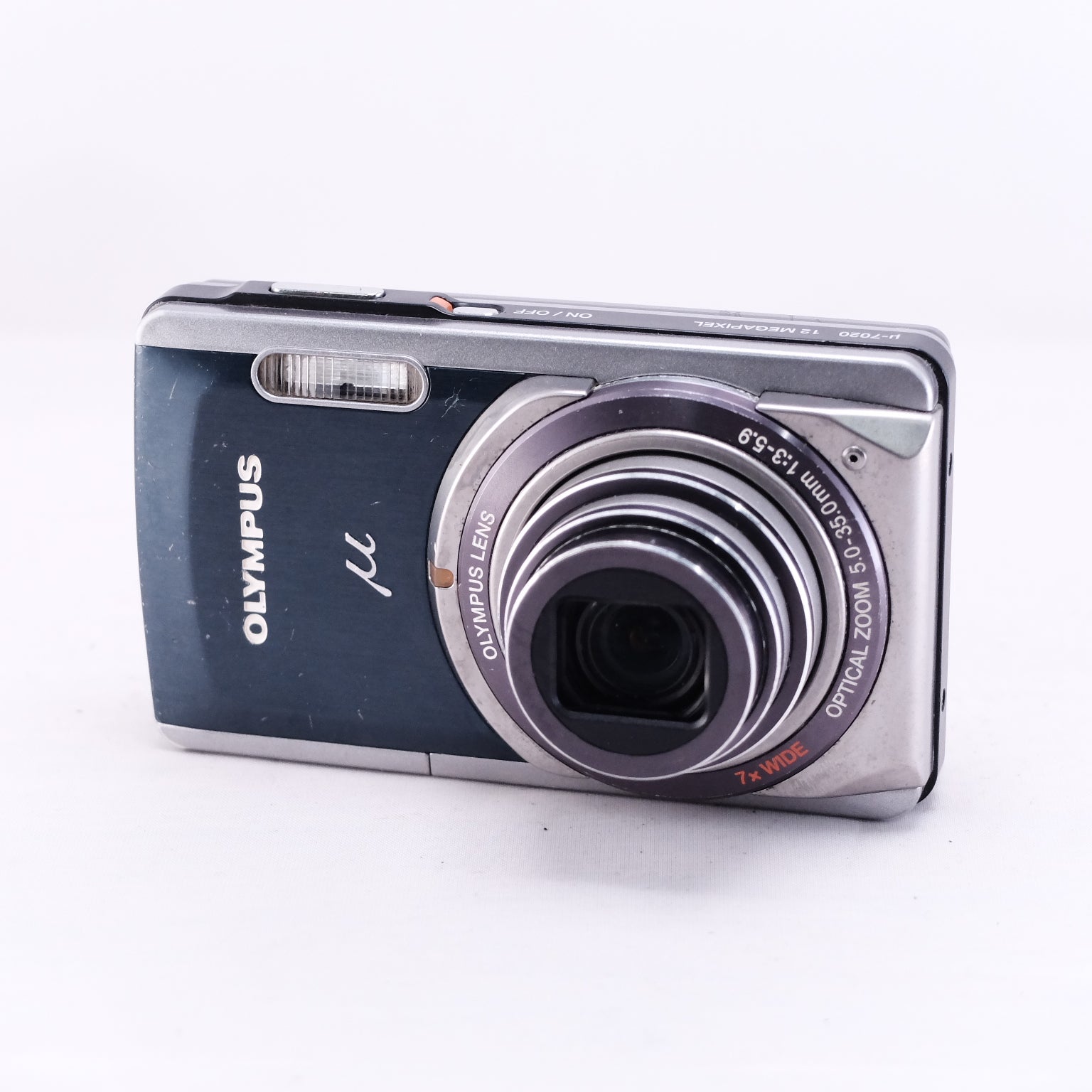 2009　OLYMPUS μ-7020（メモリーカード&バッテリー/充電器付き）