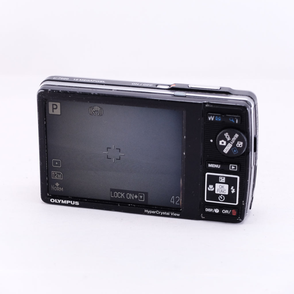 2009　OLYMPUS μ-7020（メモリーカード&バッテリー/充電器付き）