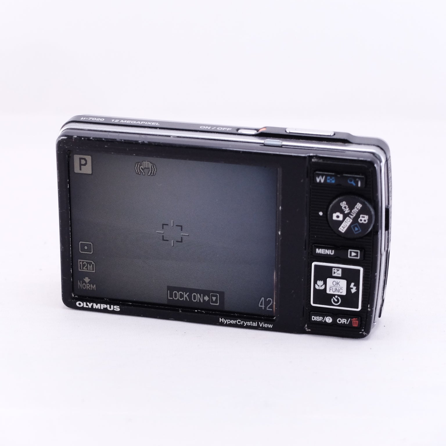 2009　OLYMPUS μ-7020（メモリーカード&バッテリー/充電器付き）