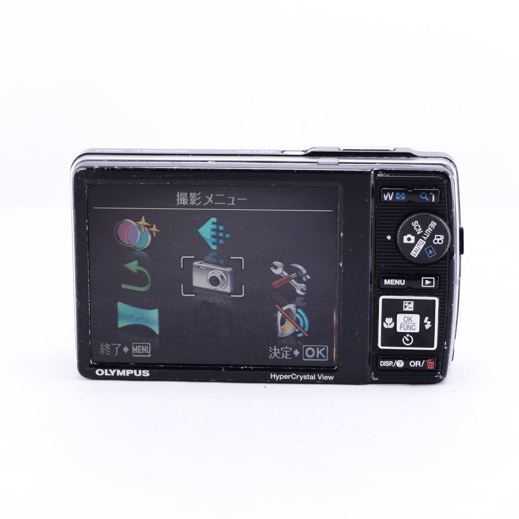 2009　OLYMPUS μ-7020（メモリーカード&バッテリー/充電器付き）
