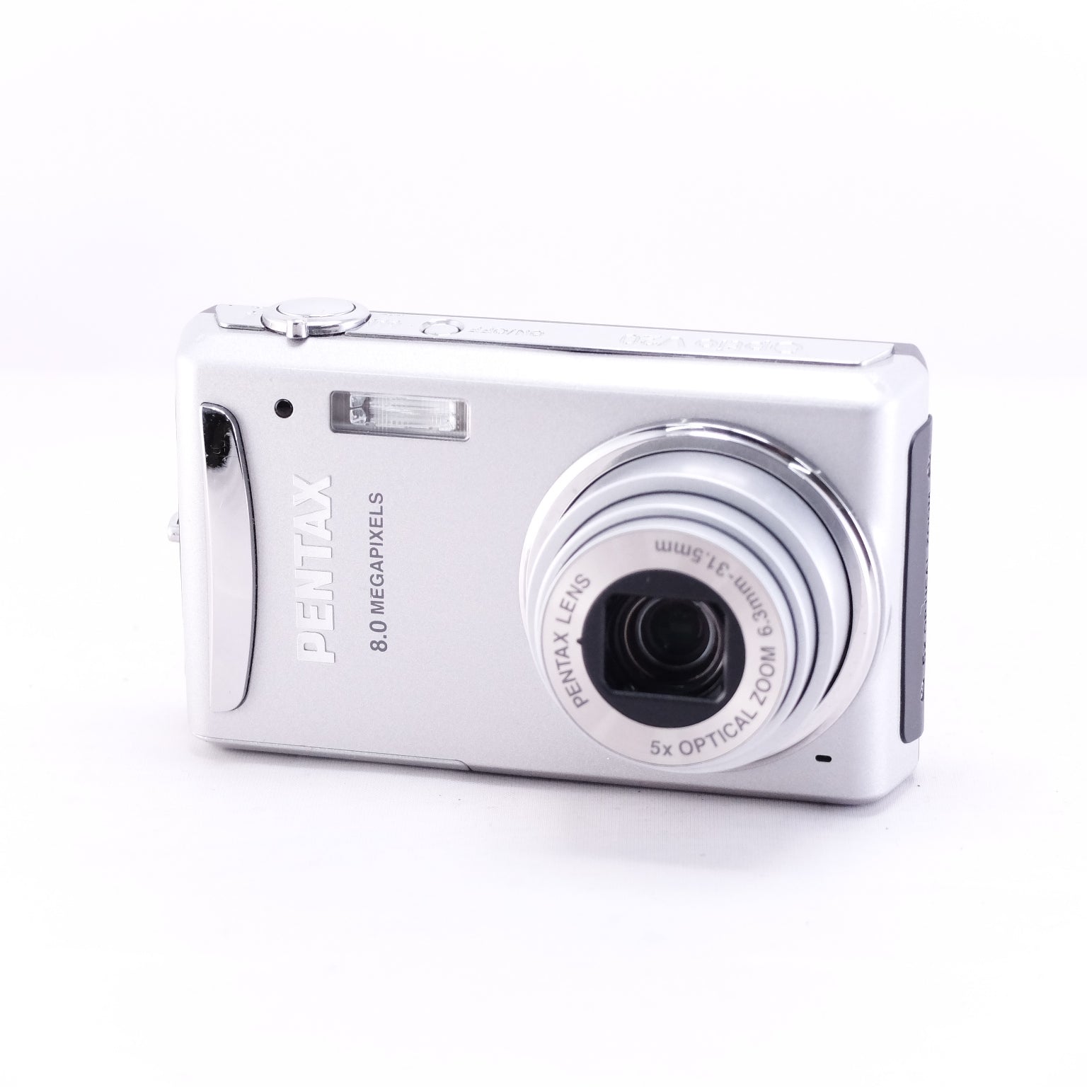 2008　PENTAX Optio V20（メモリーカード&バッテリー/充電器付き）