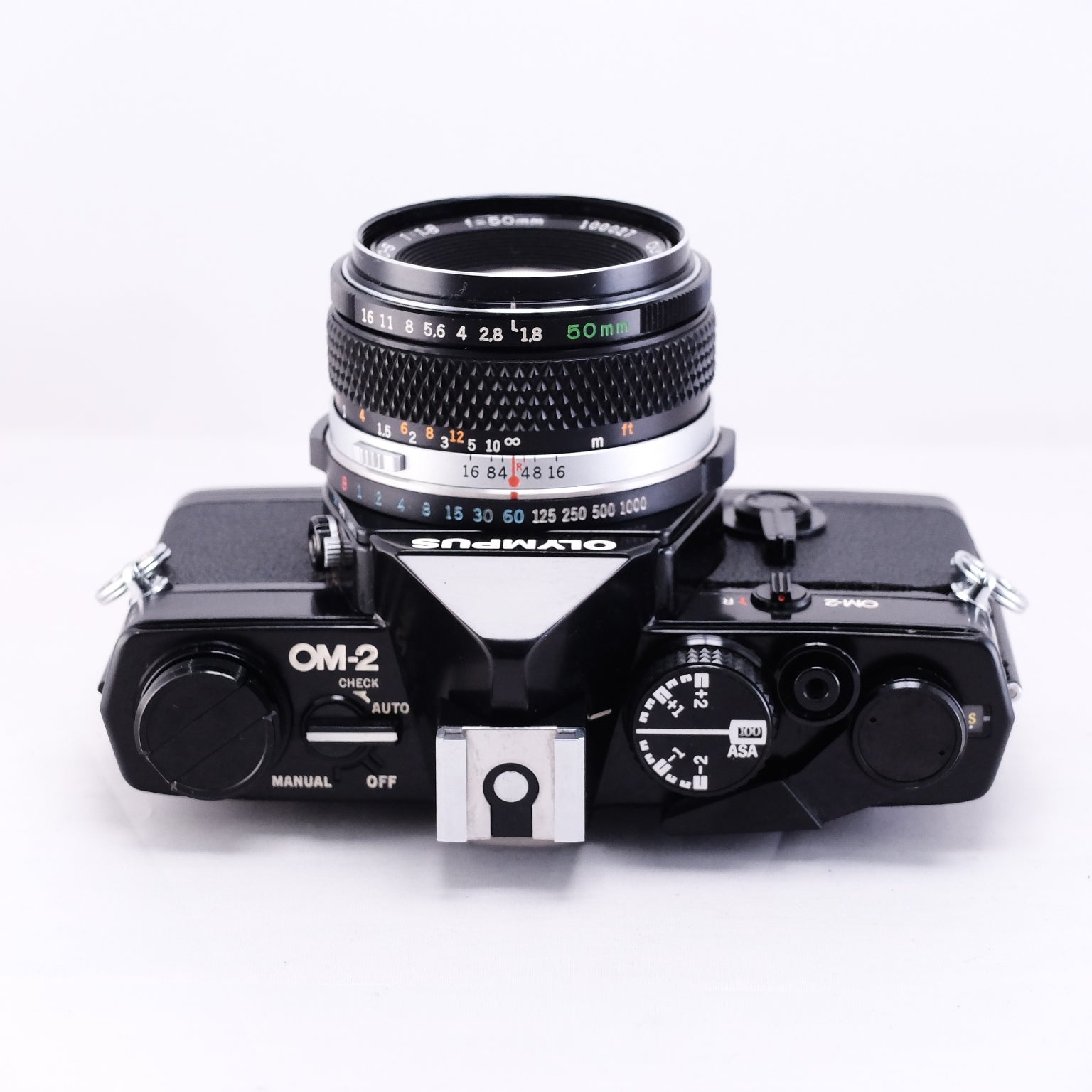 OLYMPUS OM-2 (Black) + OM F.ZUIKO AUTO-S 50mm F1.8