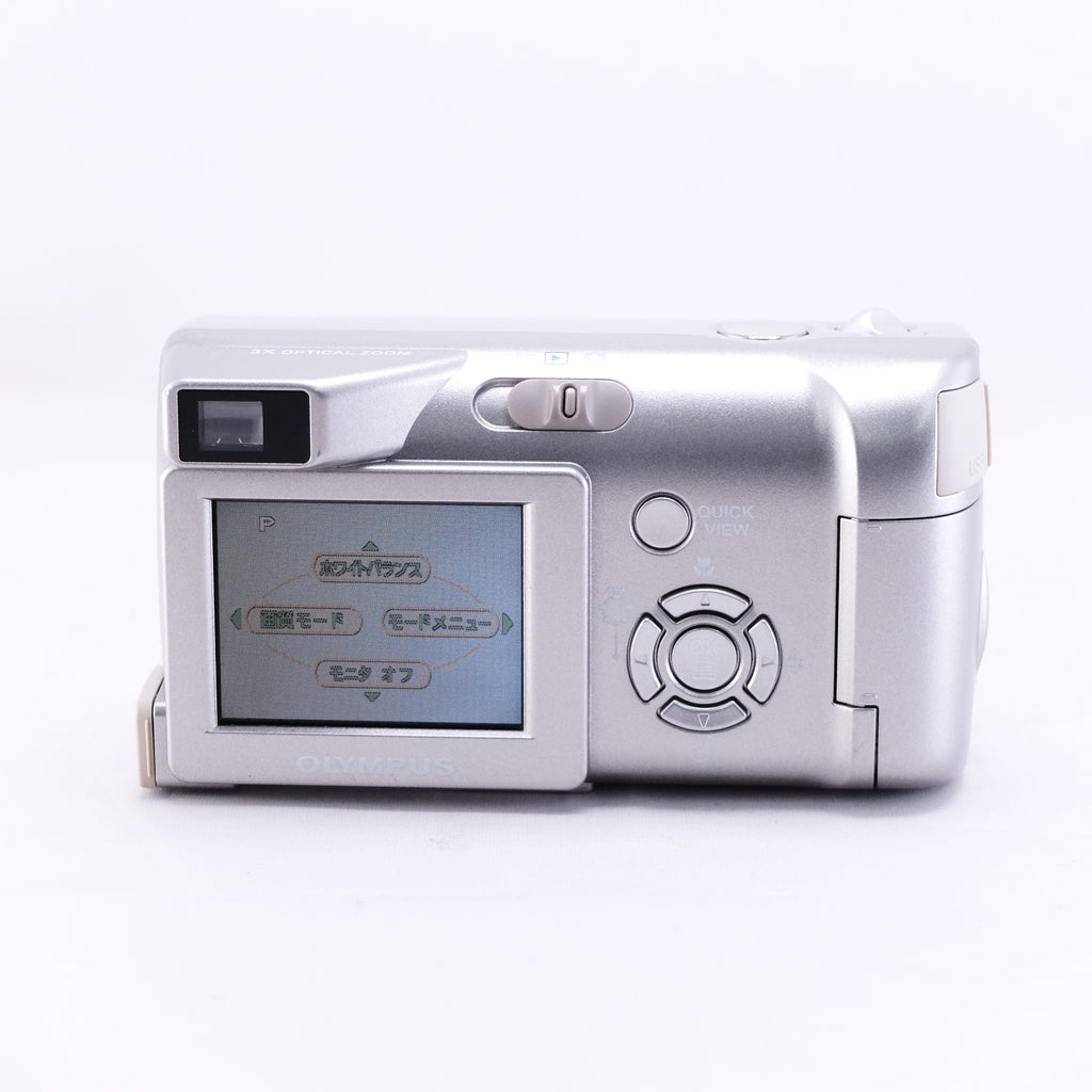 2005　OLYMPUS CAMEDIA X-100（メモリーカード&電池付き）